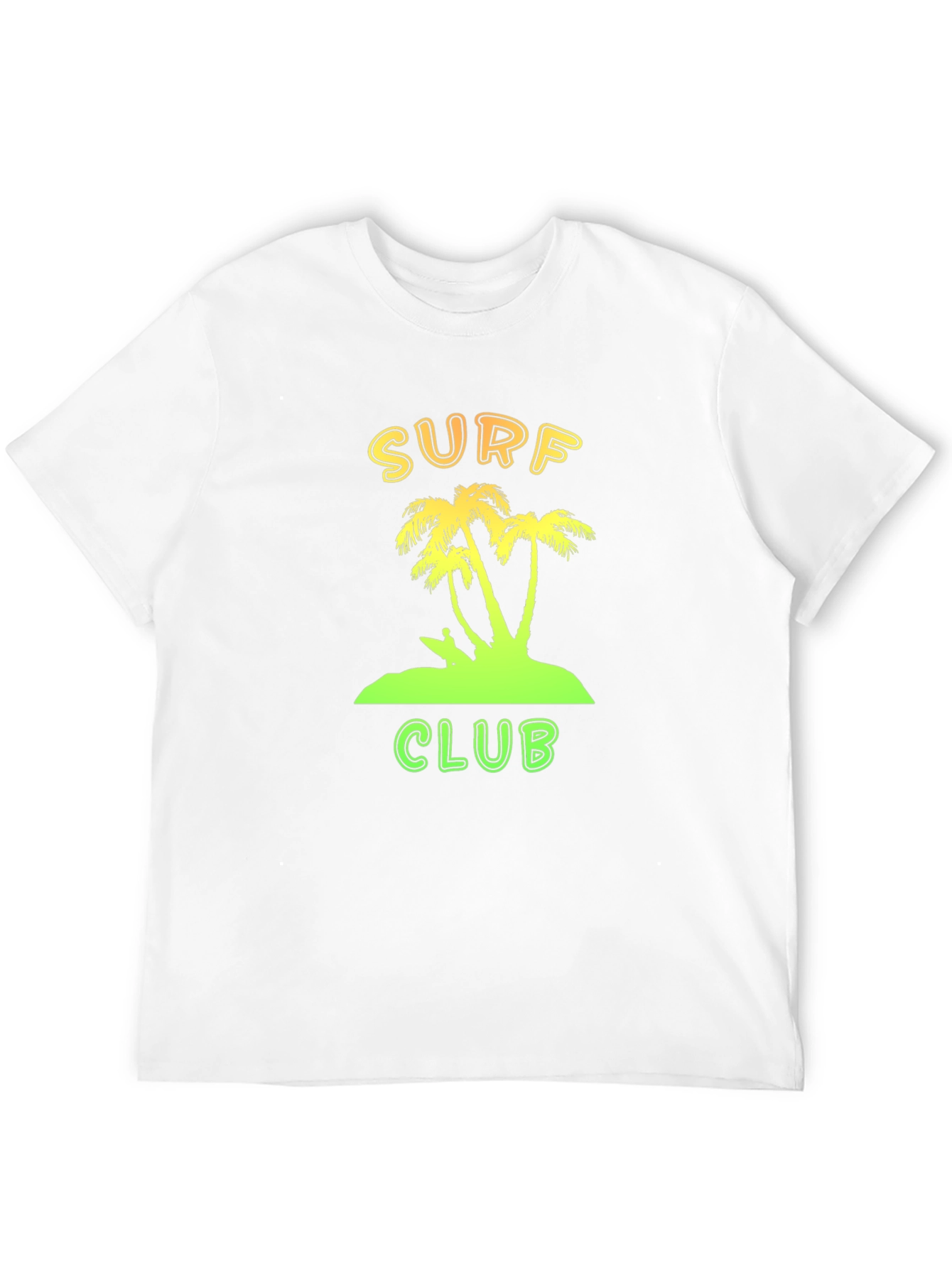 Surf Club Palm Tree T-Shirt - Island Vibes Tee