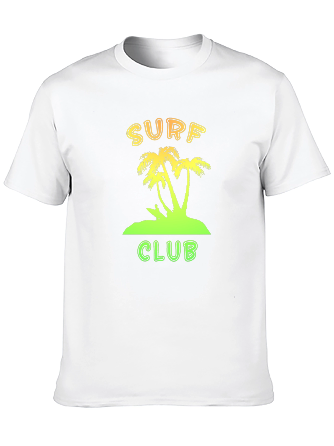 Surf Club Palm Tree T-Shirt - Island Vibes Tee