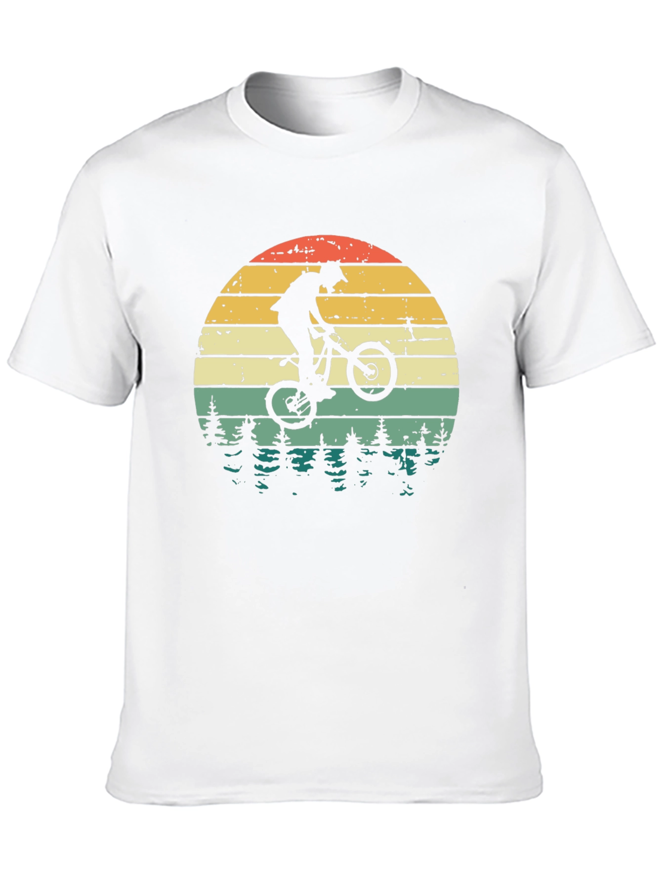 Mountain Bike Sunset Graphic Tee - Ride in Style