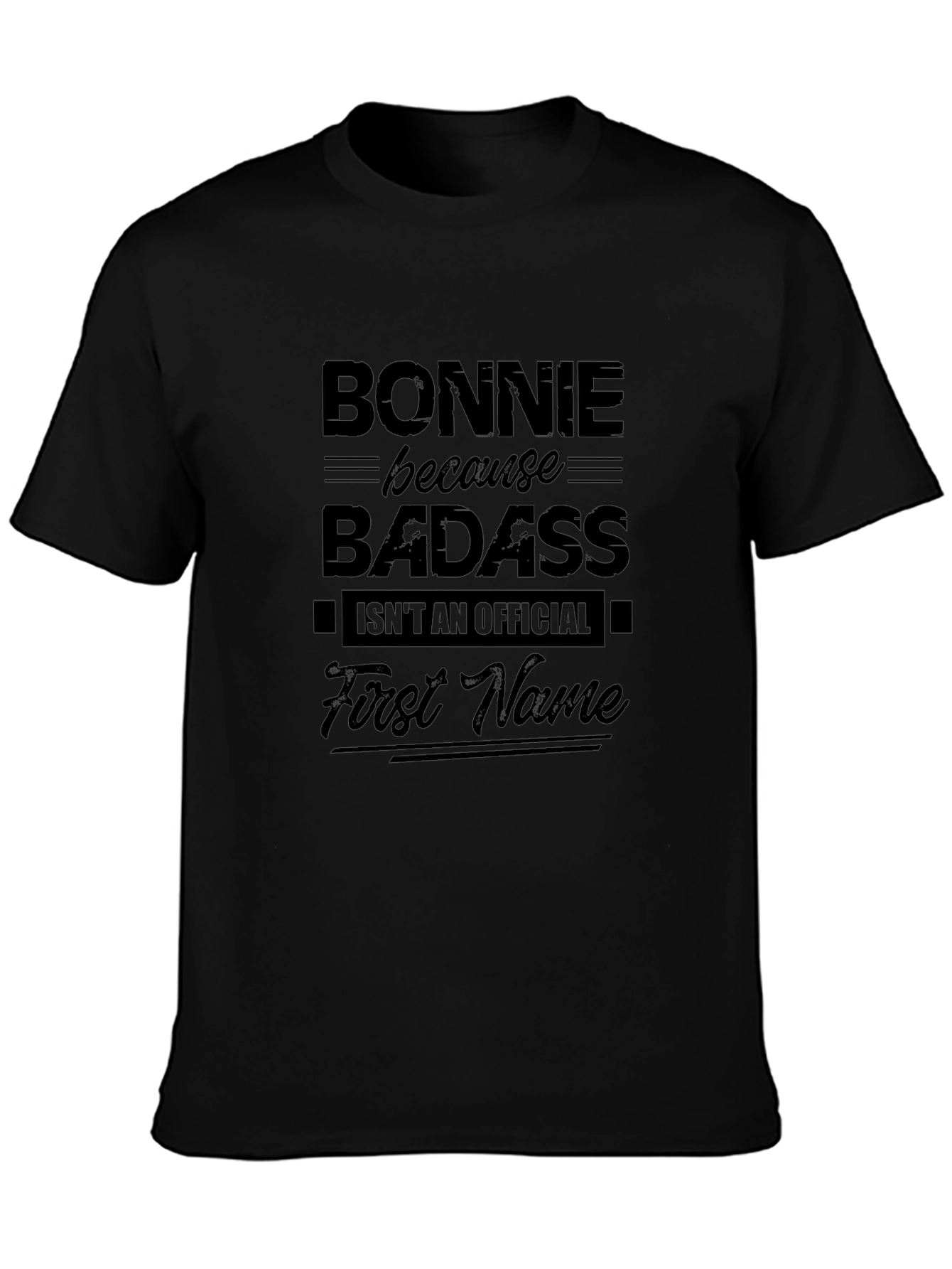 Bonnie Badass T-Shirt - Funny Novelty Tee