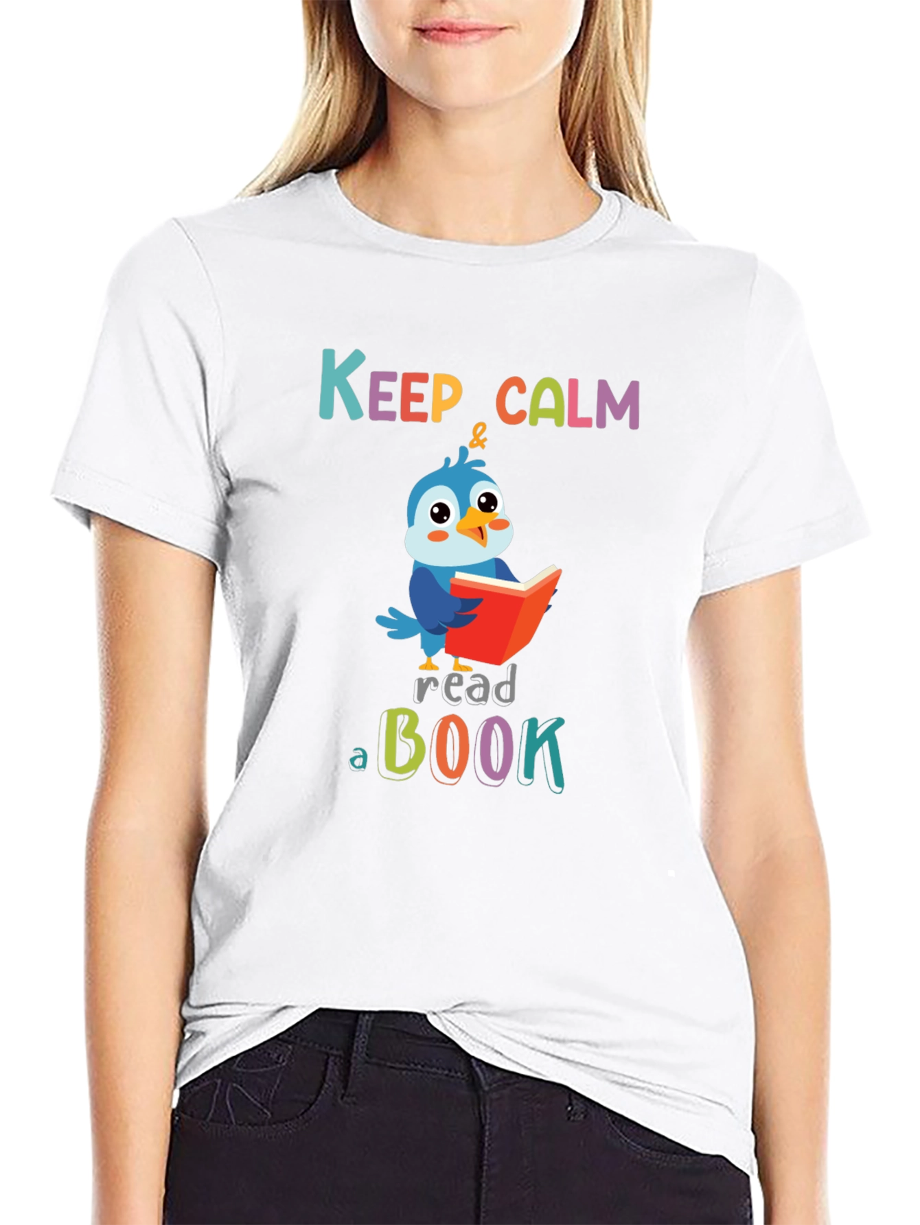 Keep Calm and Read T-Shirt