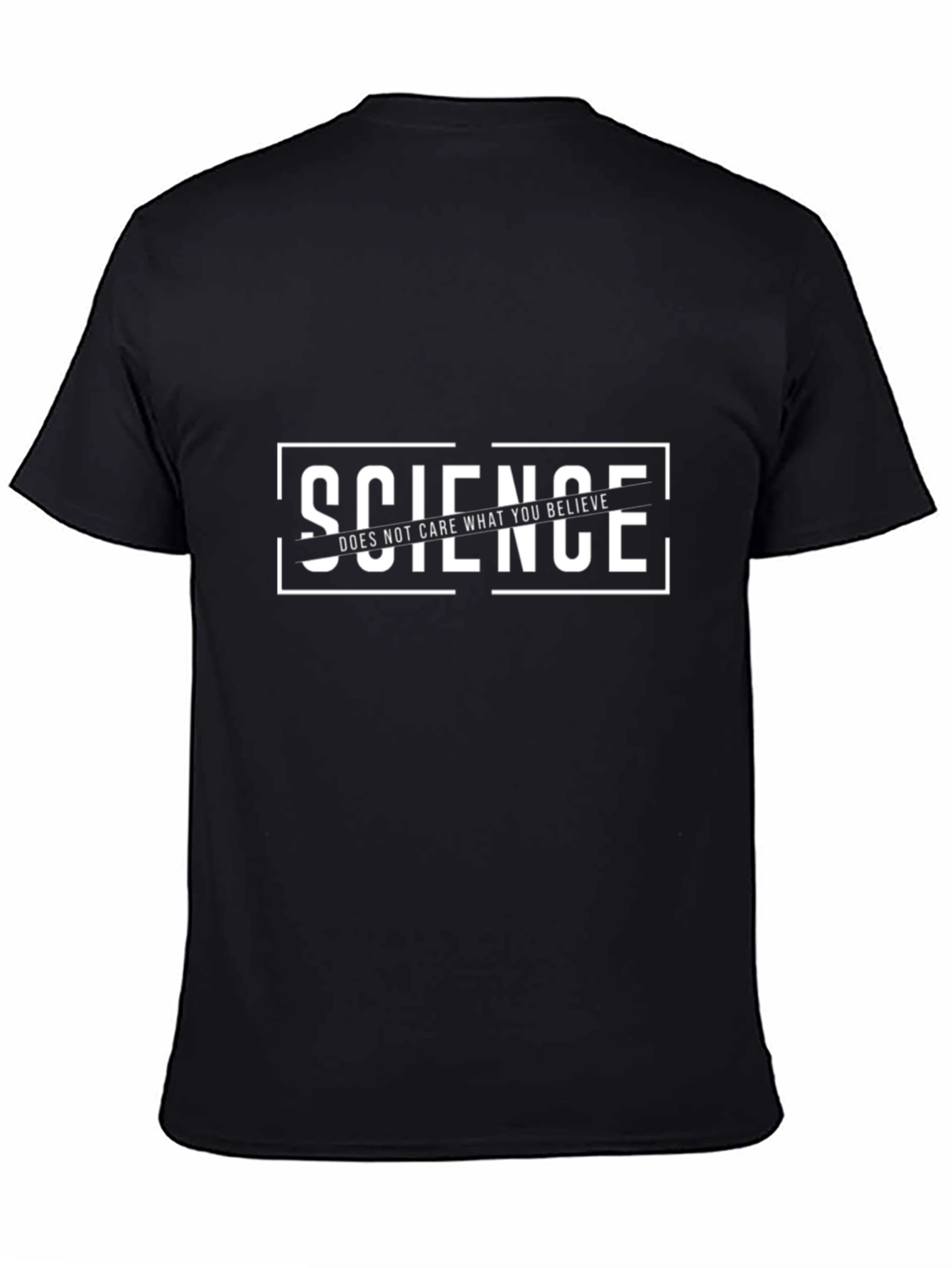 Science T-Shirt - Mens Black Tee