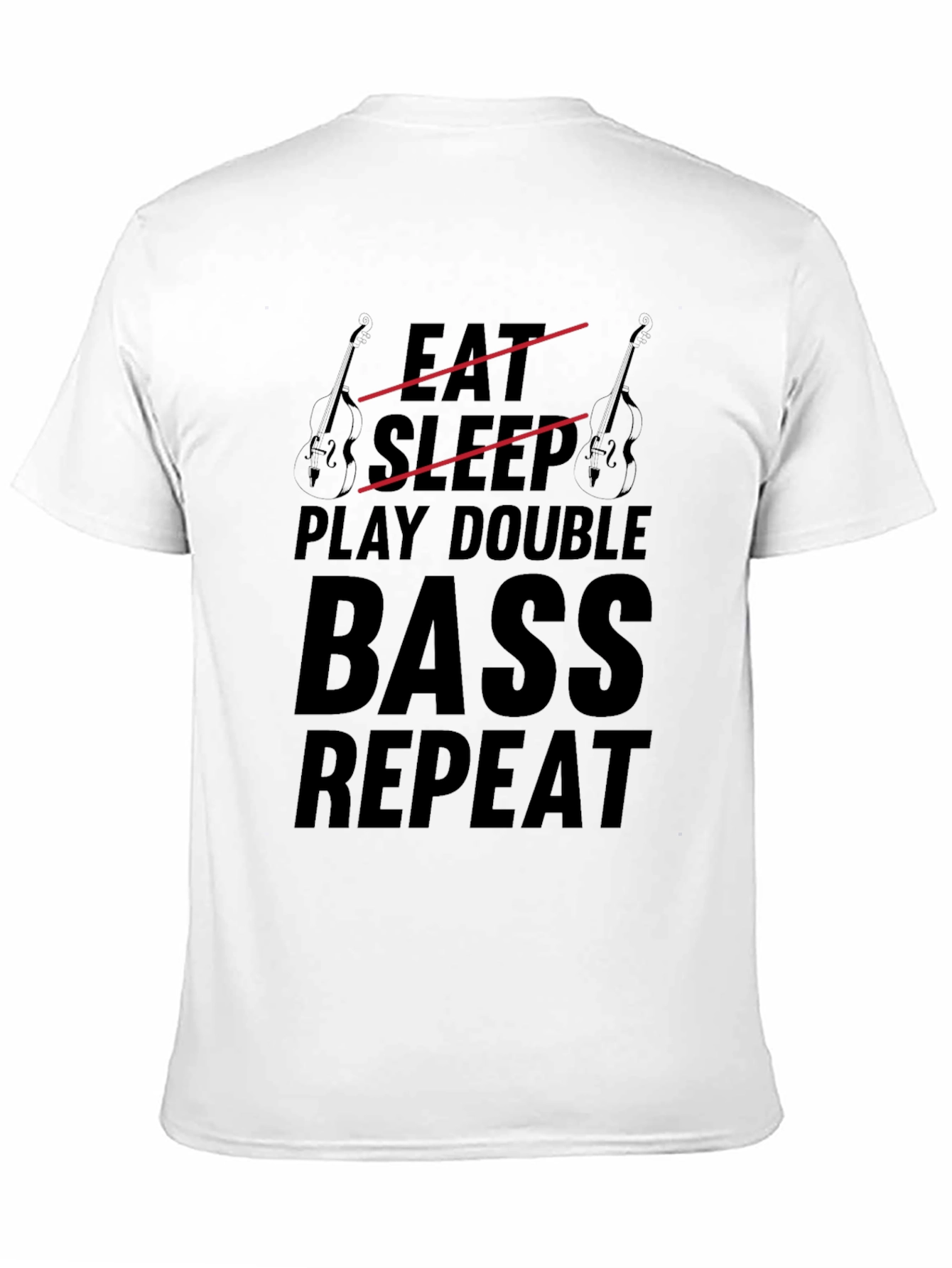 Eat Sleep Play Double Bass Repeat T-Shirt
