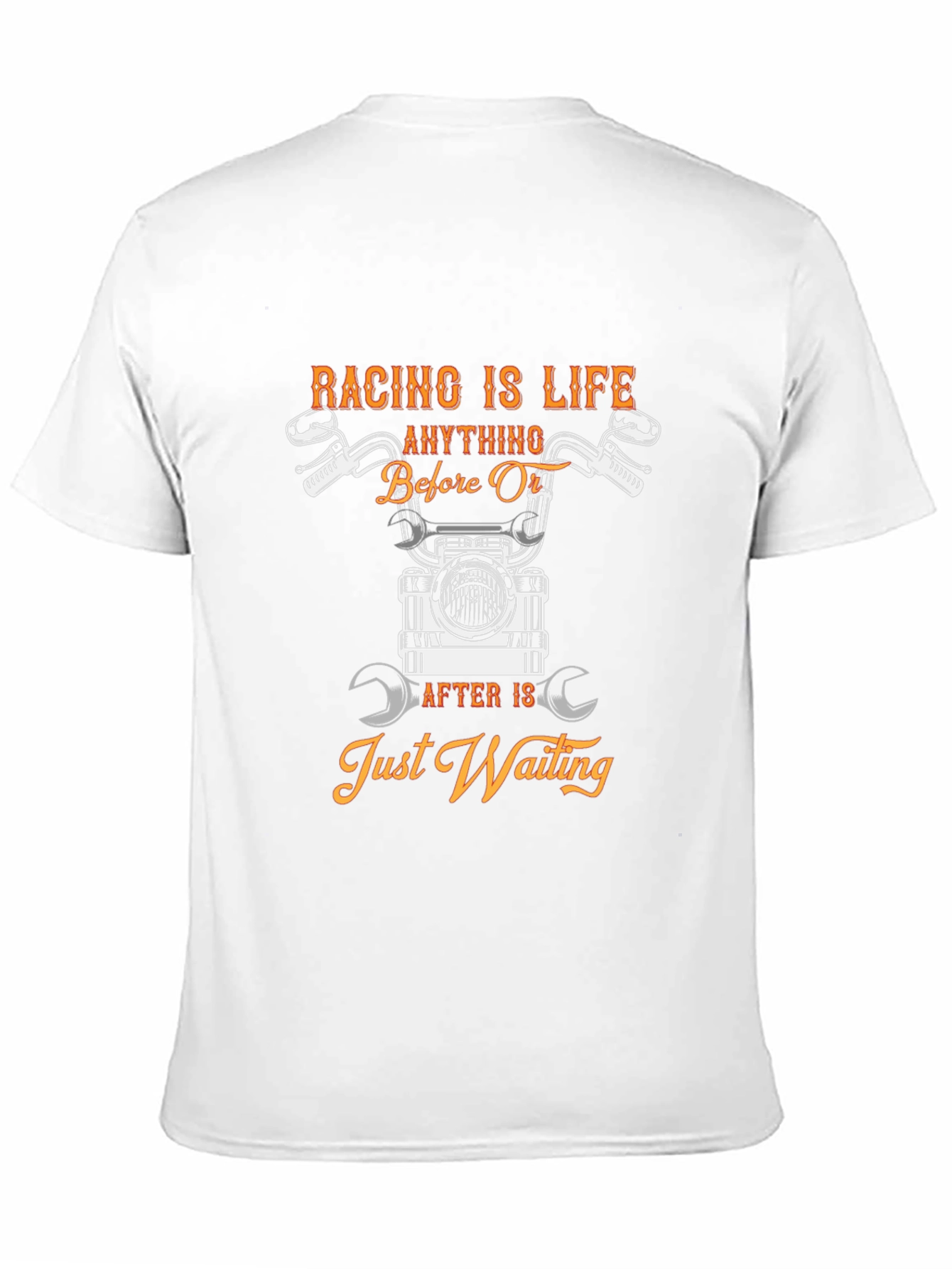 Racing Is Life Graphic T-Shirt