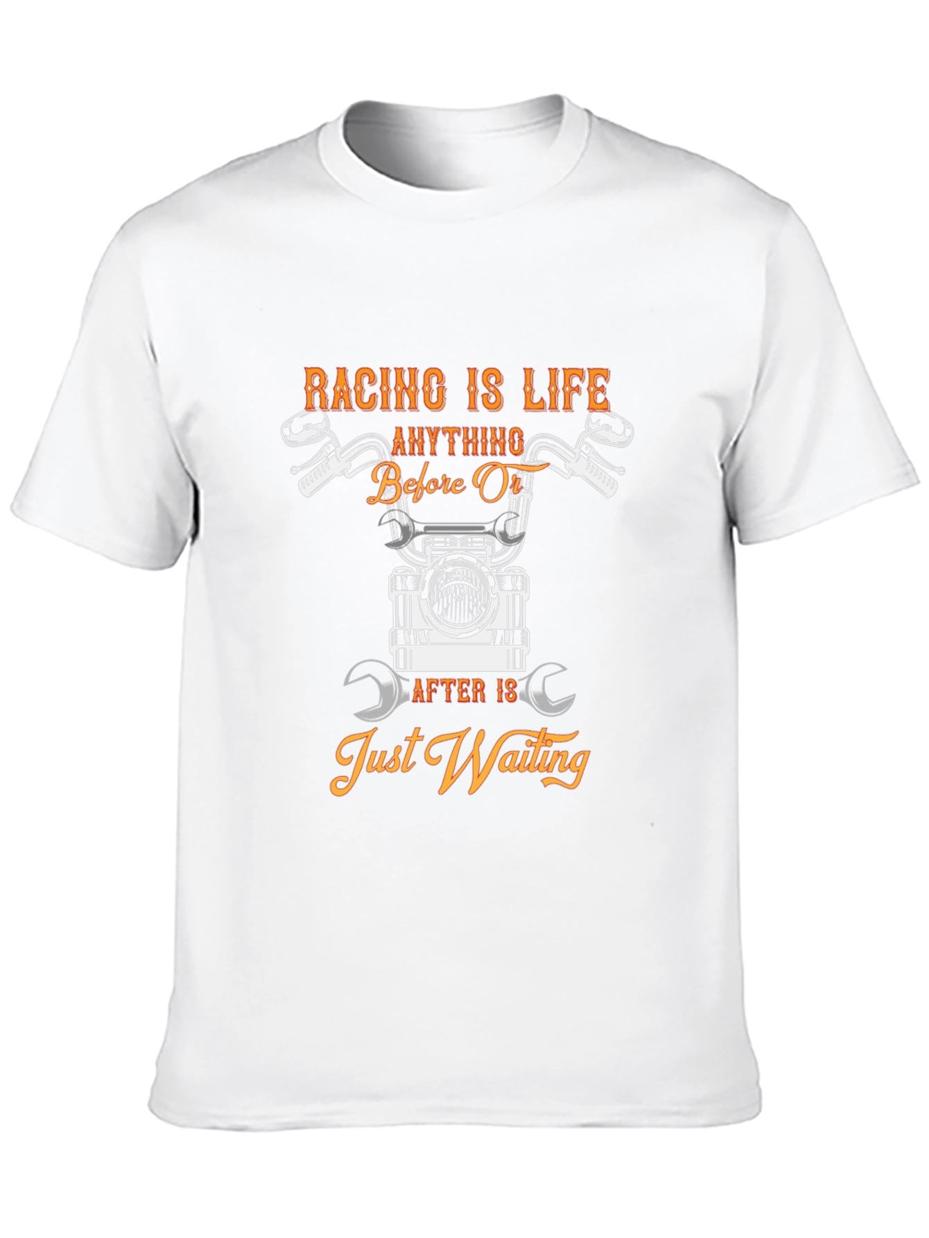 Racing Is Life Graphic T-Shirt