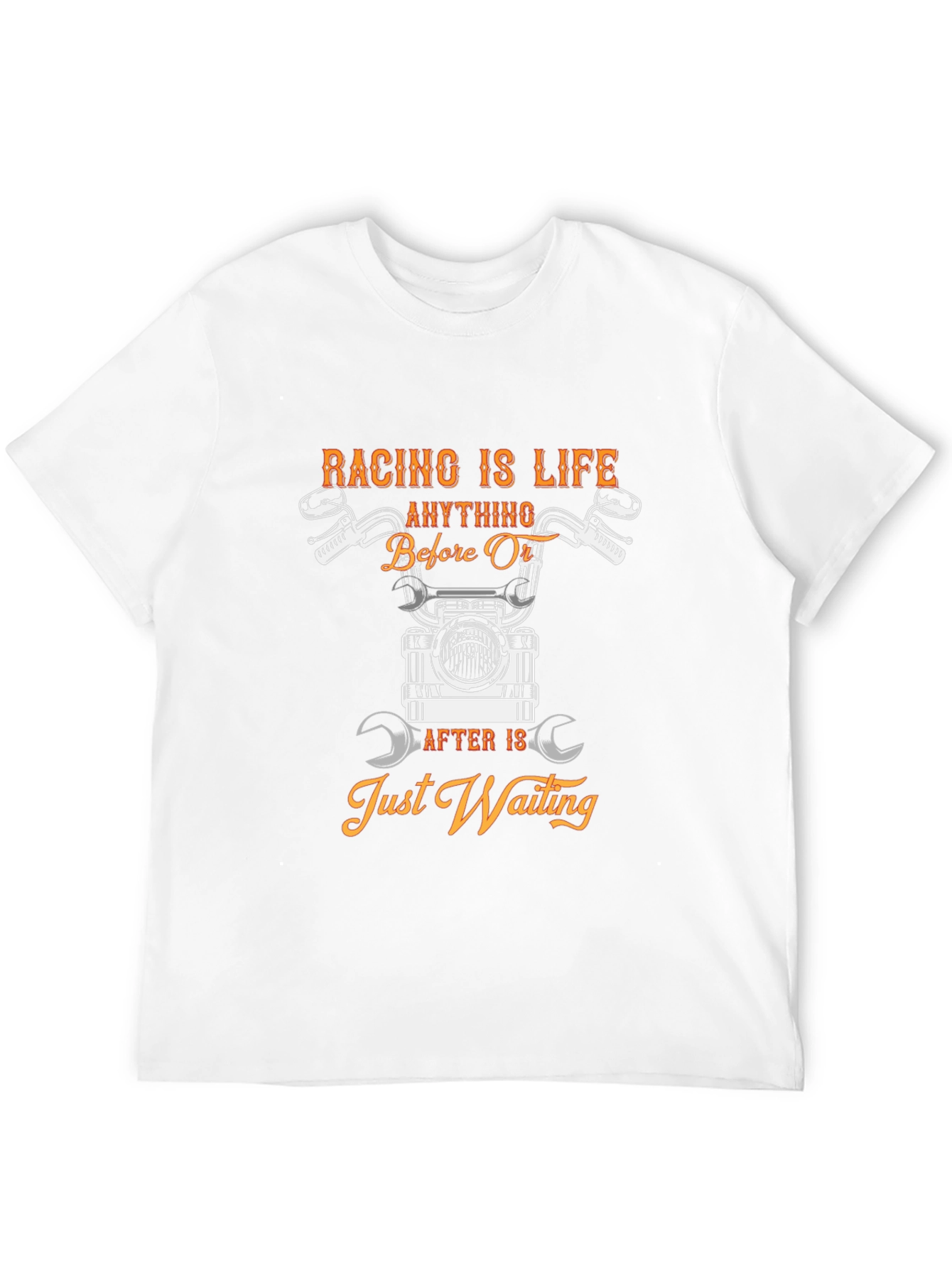 Racing Is Life Graphic T-Shirt
