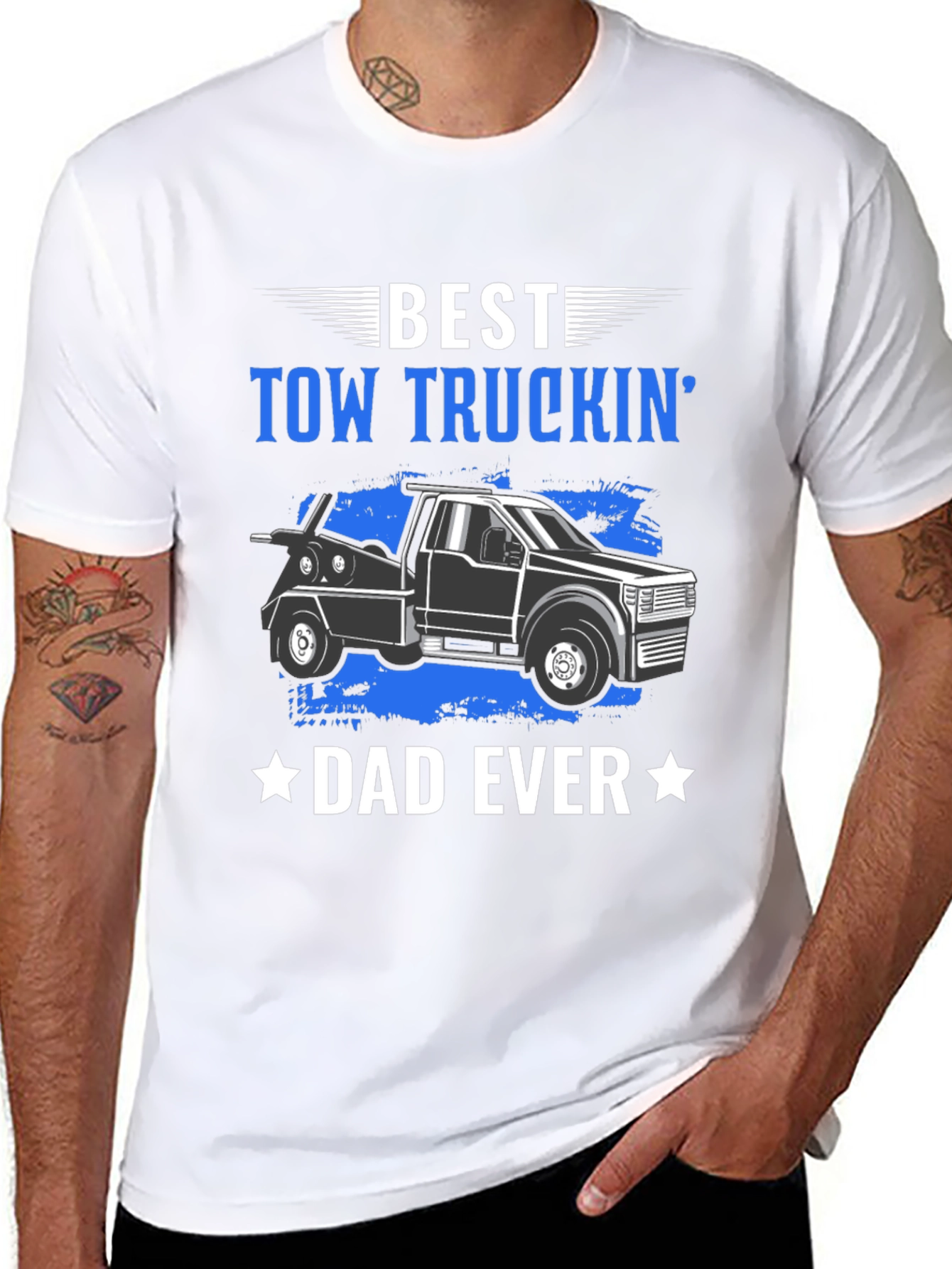 Best Tow Truckin Dad Ever T-Shirt
