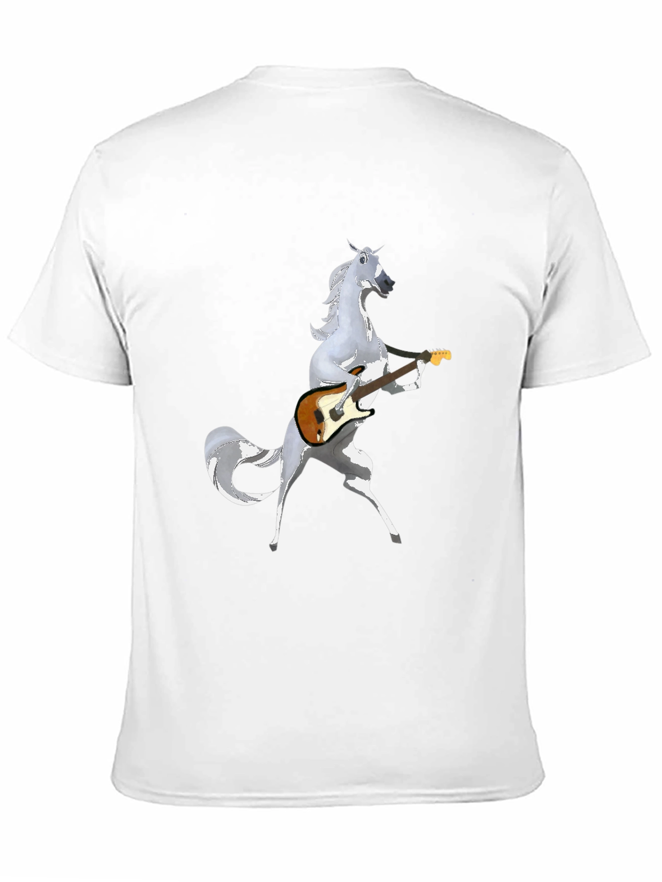 Horse Playing Guitar Graphic T-Shirt