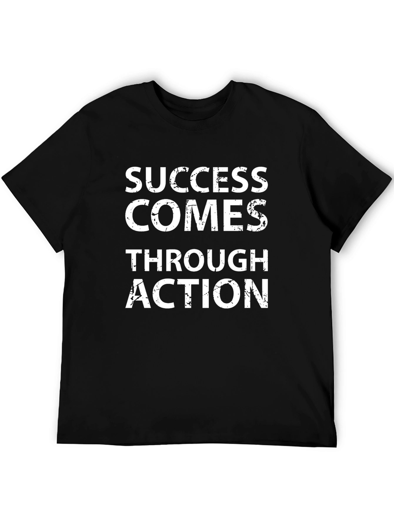 Success Through Action Graphic T-Shirt