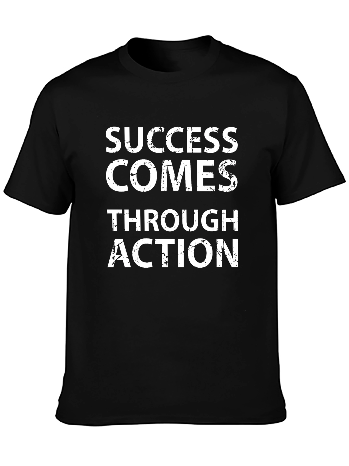 Success Through Action Graphic T-Shirt