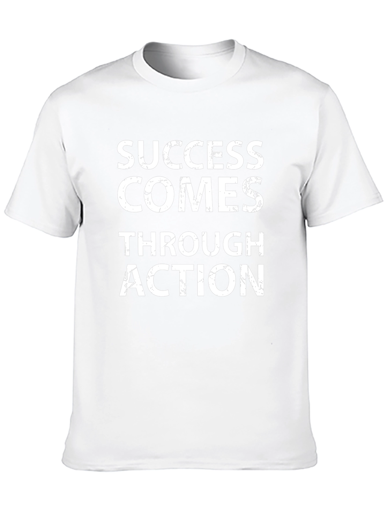Success Through Action Graphic T-Shirt