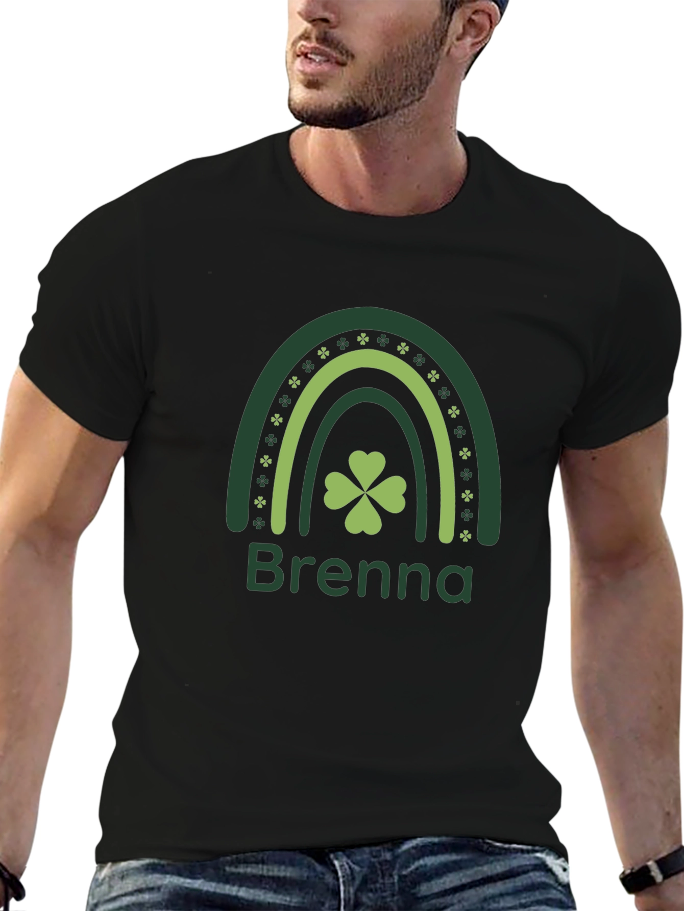 Brenna St. Patricks Day Rainbow Shirt