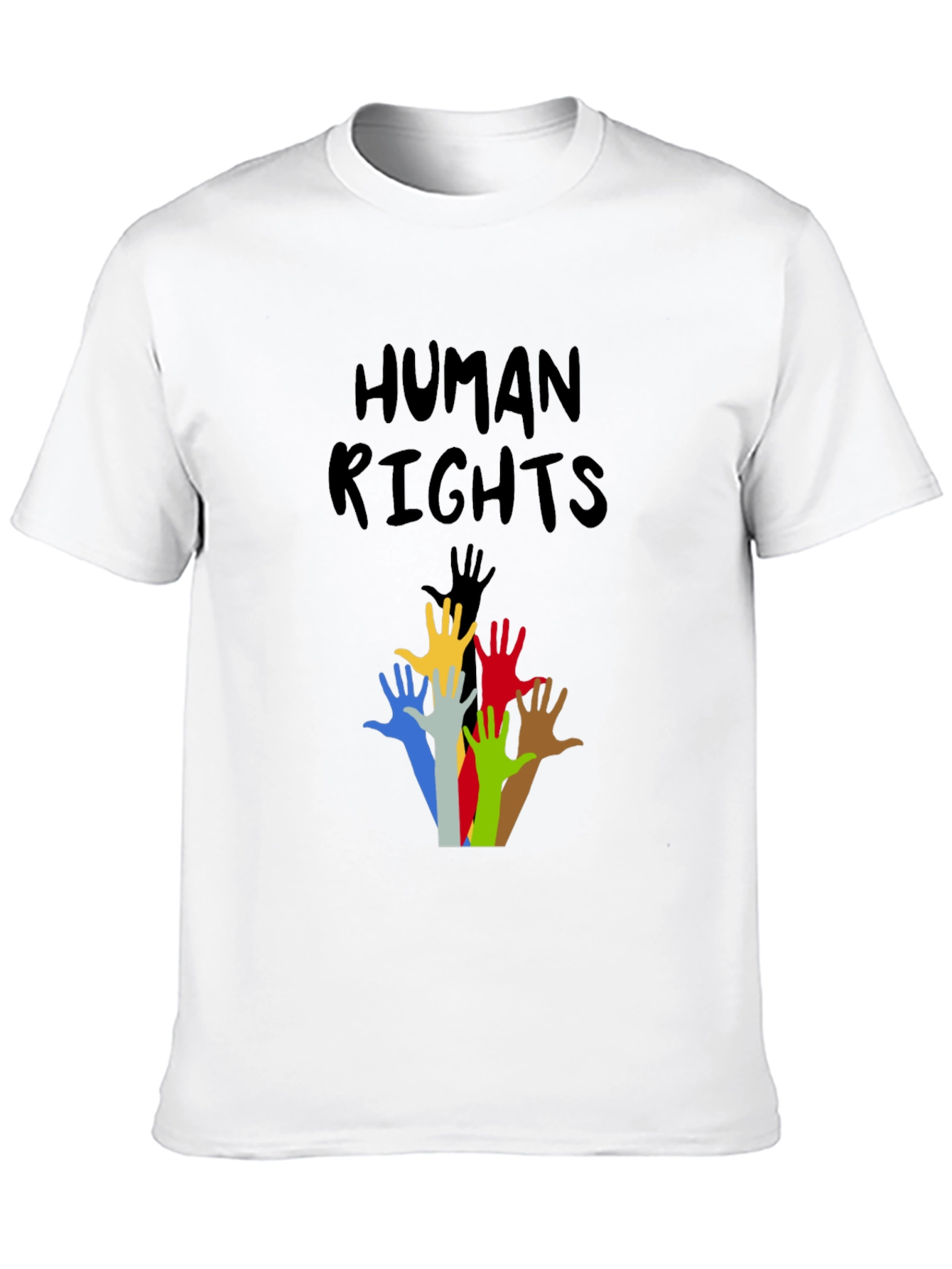 Human Rights Graphic T-Shirt - Black