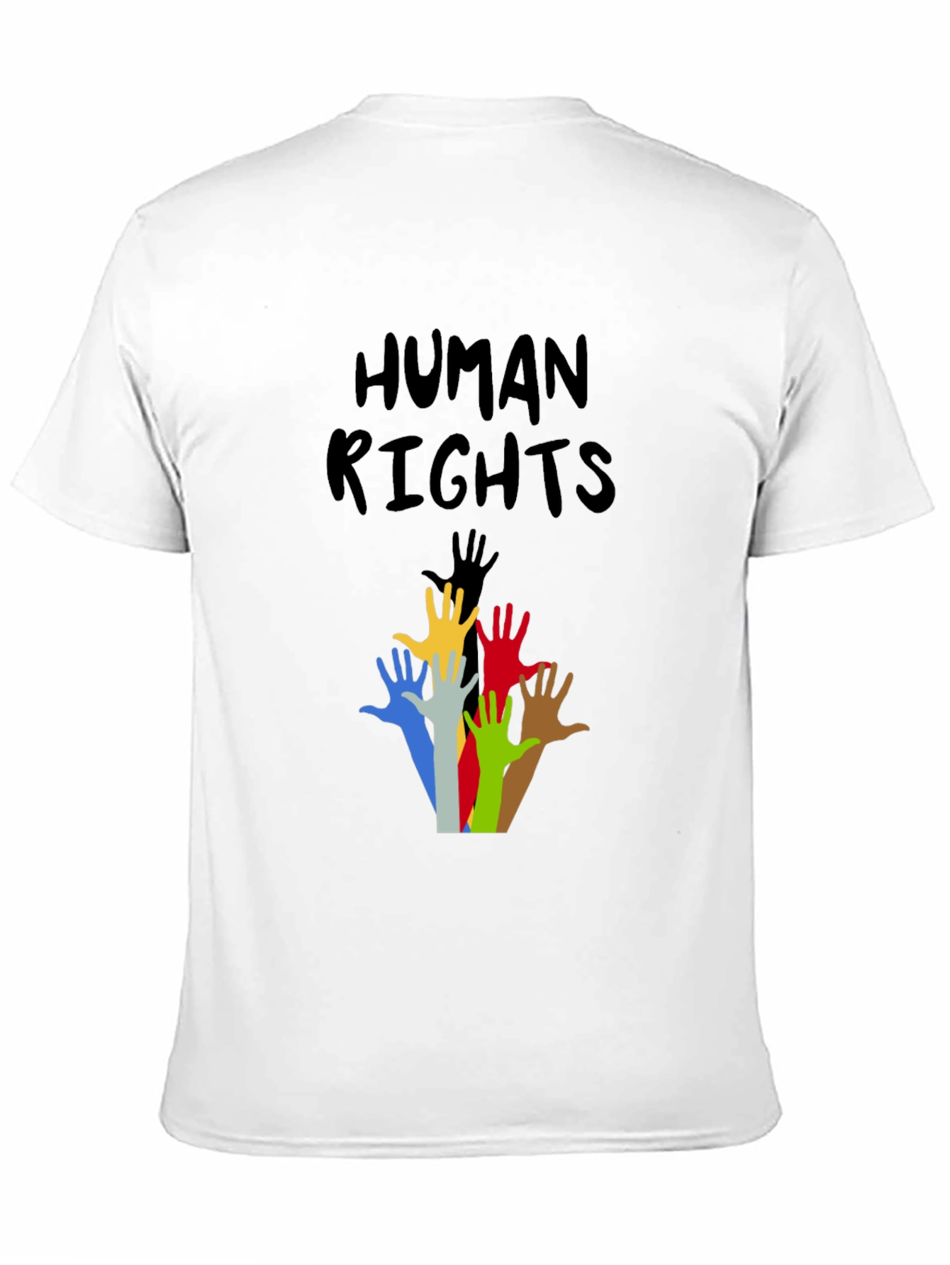 Human Rights Graphic T-Shirt - Black