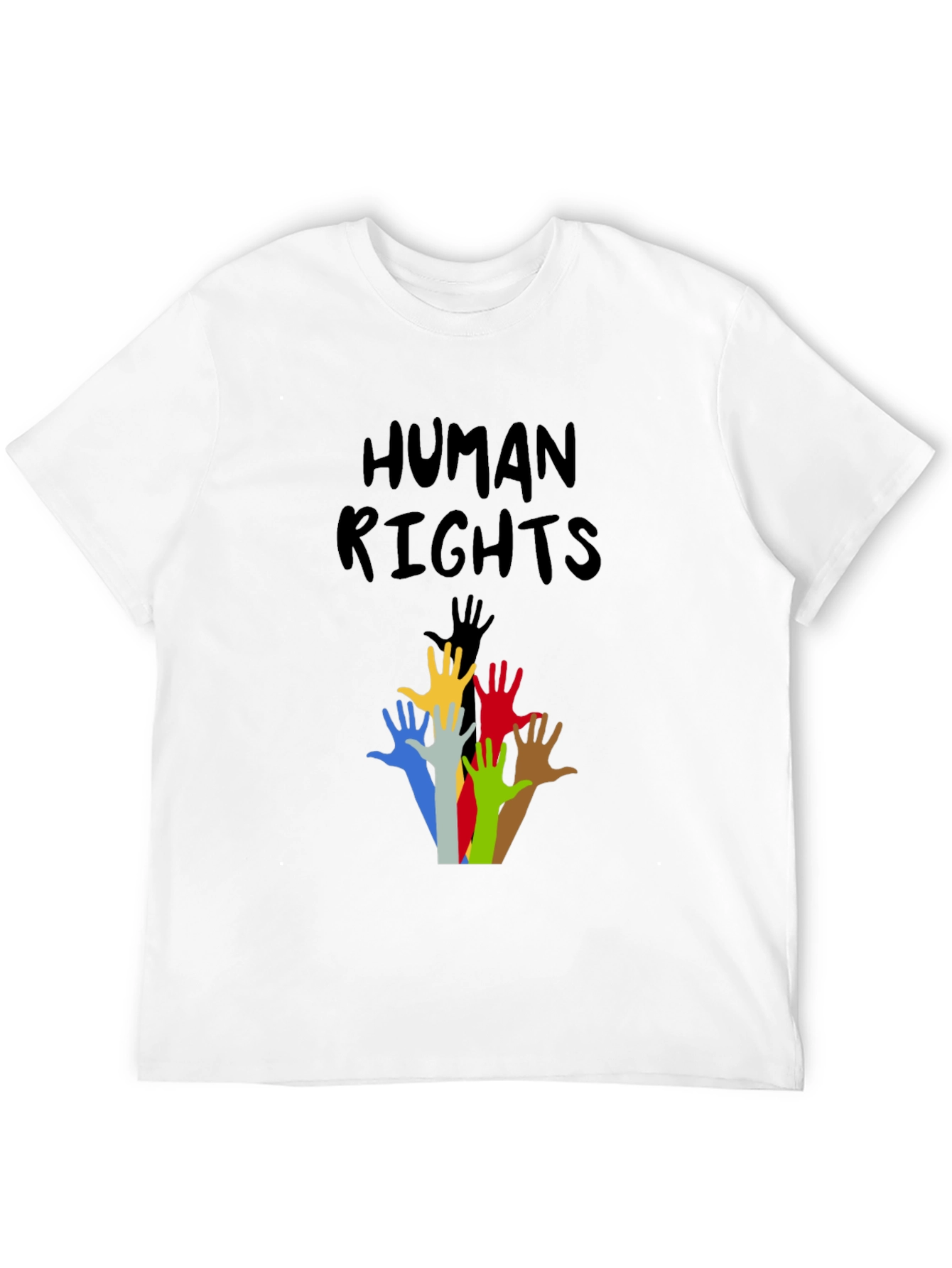 Human Rights Graphic T-Shirt - Black