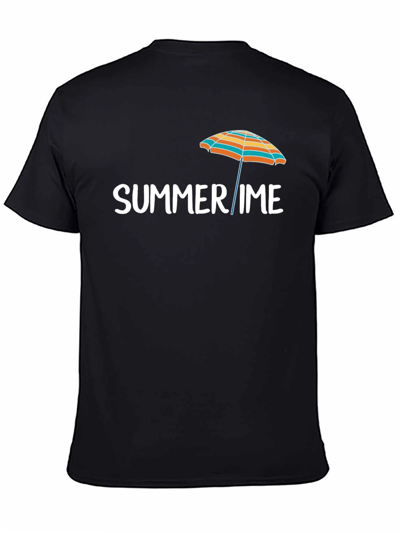 Summer Time Graphic Tee - Black