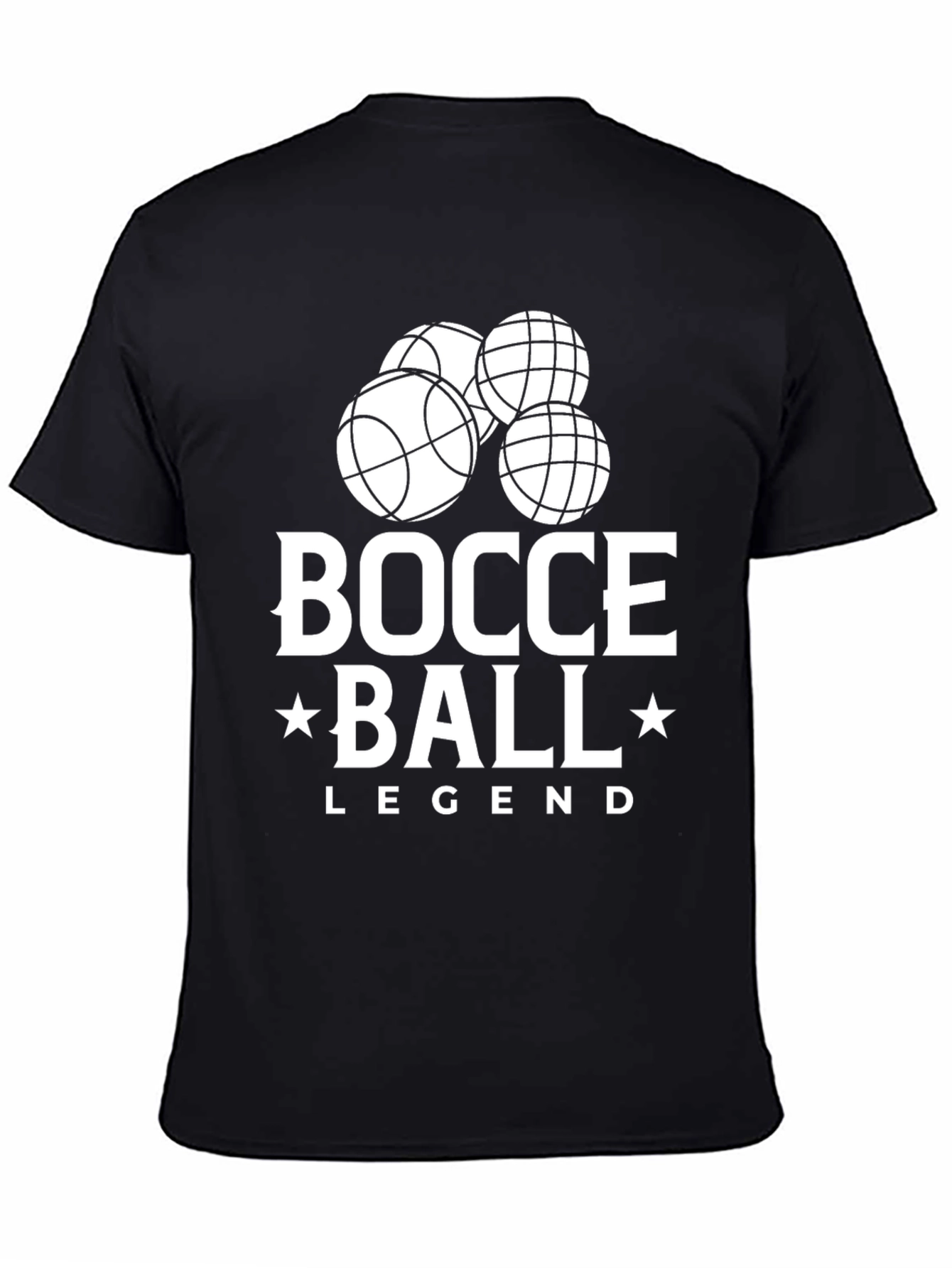 Bocce Ball Legend Graphic T-Shirt - Classic Fit