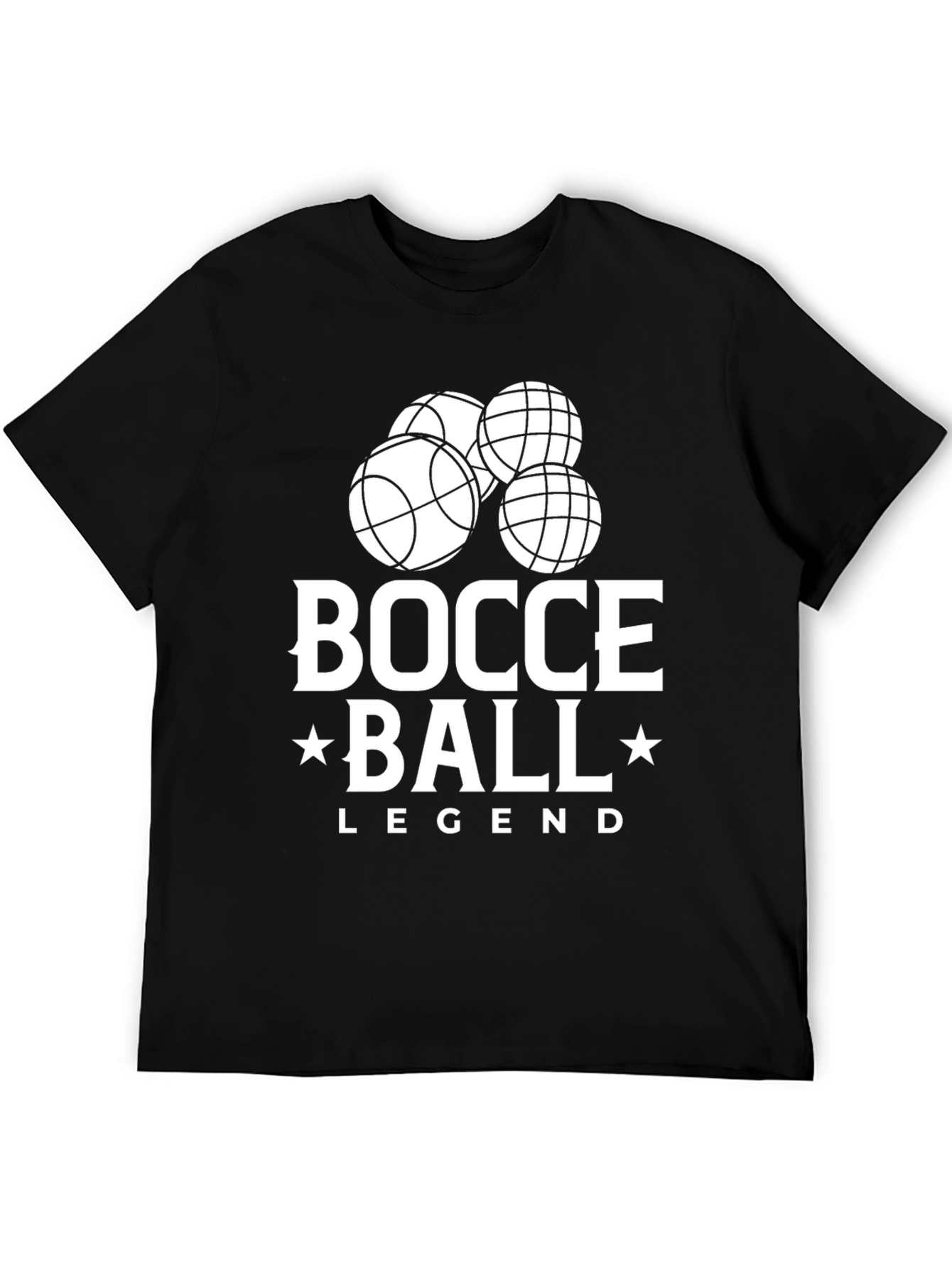 Bocce Ball Legend Graphic T-Shirt - Classic Fit