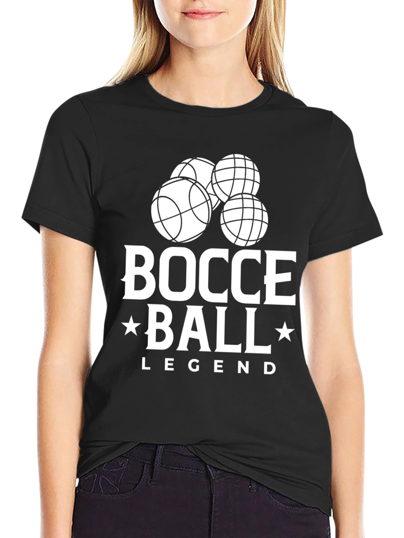 Bocce Ball Legend Graphic T-Shirt - Classic Fit