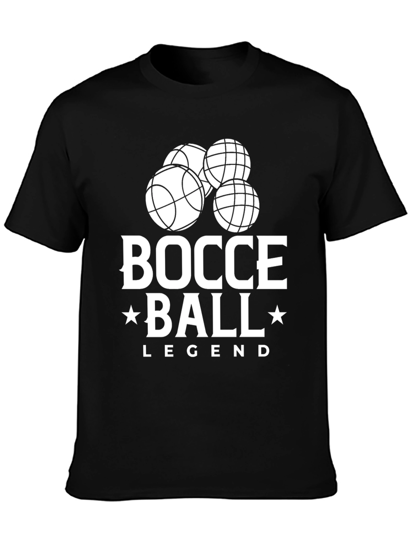 Bocce Ball Legend Graphic T-Shirt - Classic Fit