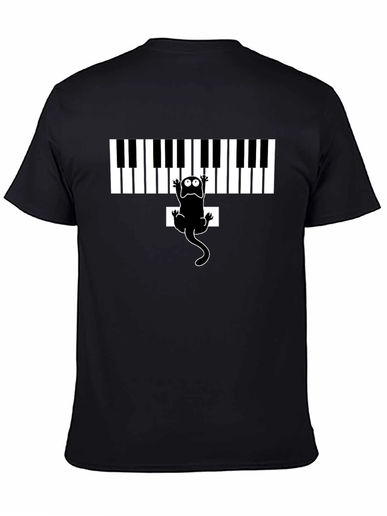 Piano Lizard Tee - Unique Musical Graphic Shirt