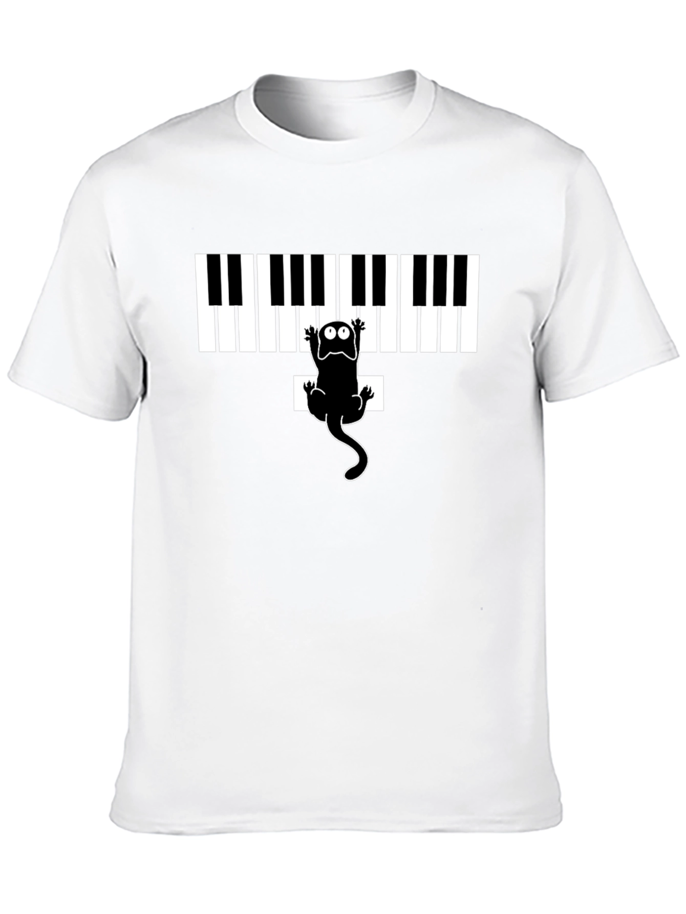 Piano Lizard Tee - Unique Musical Graphic Shirt