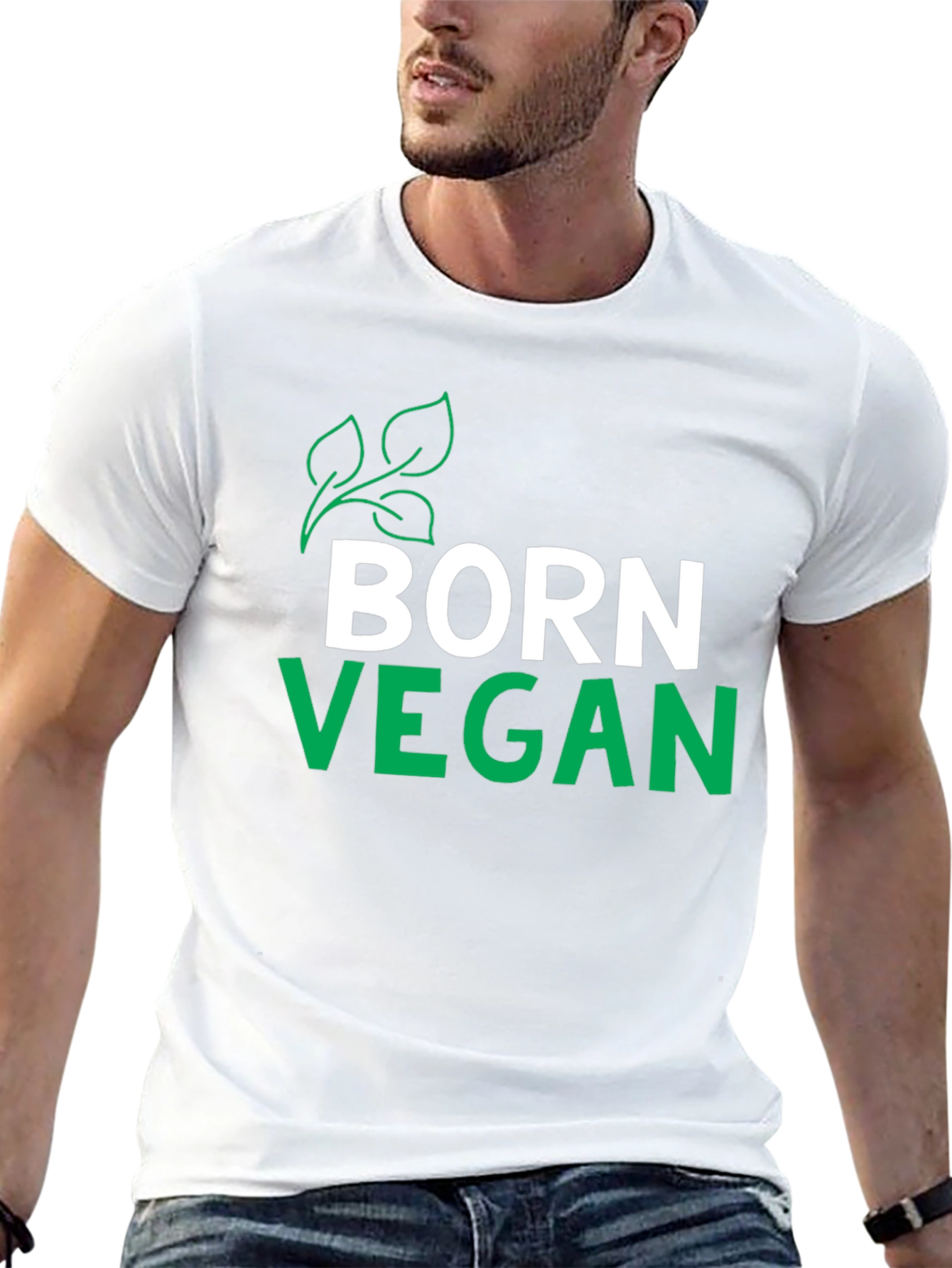 Born Vegan T-Shirt - Stylish & Comfortable