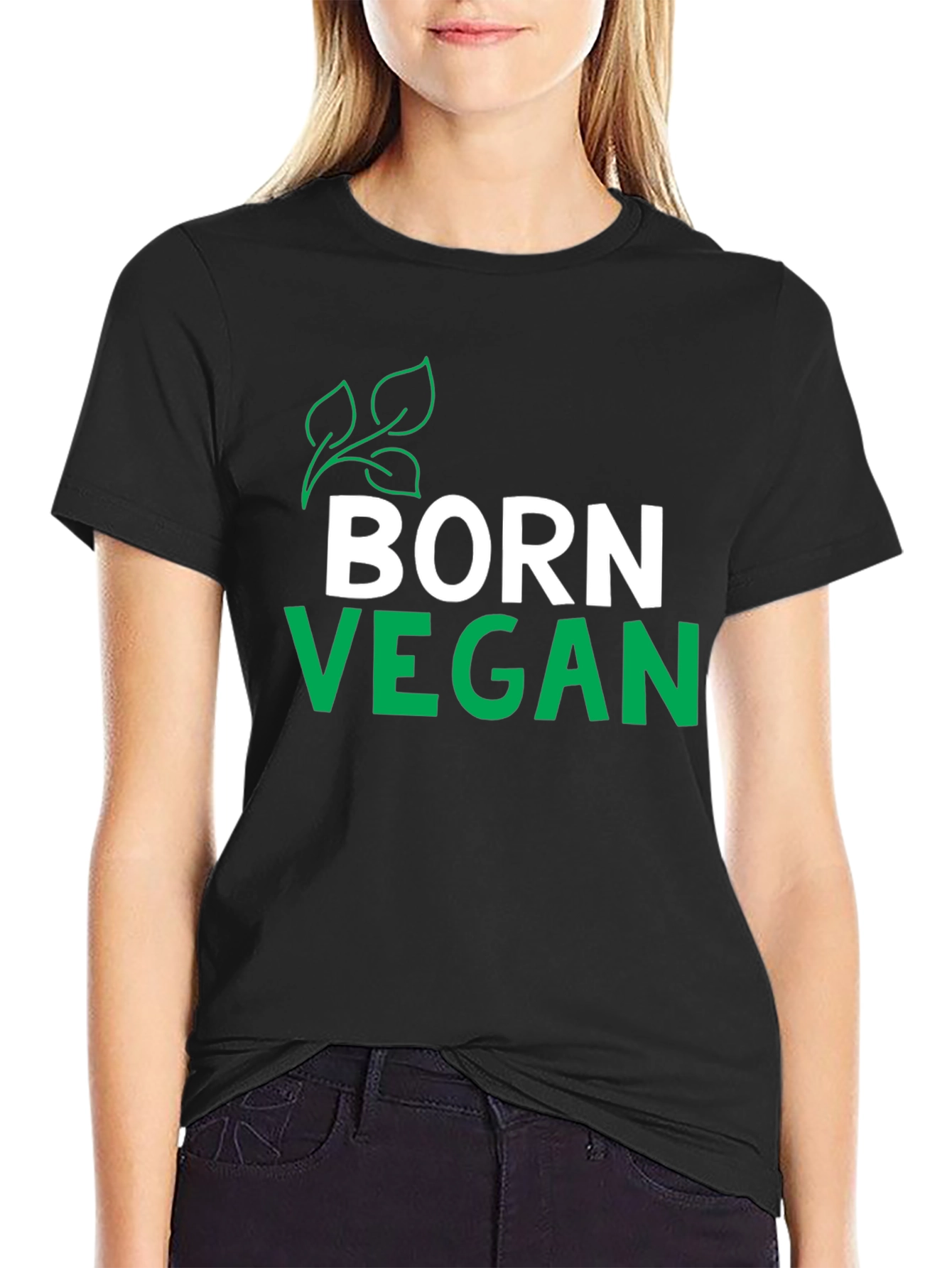 Born Vegan T-Shirt - Stylish & Comfortable