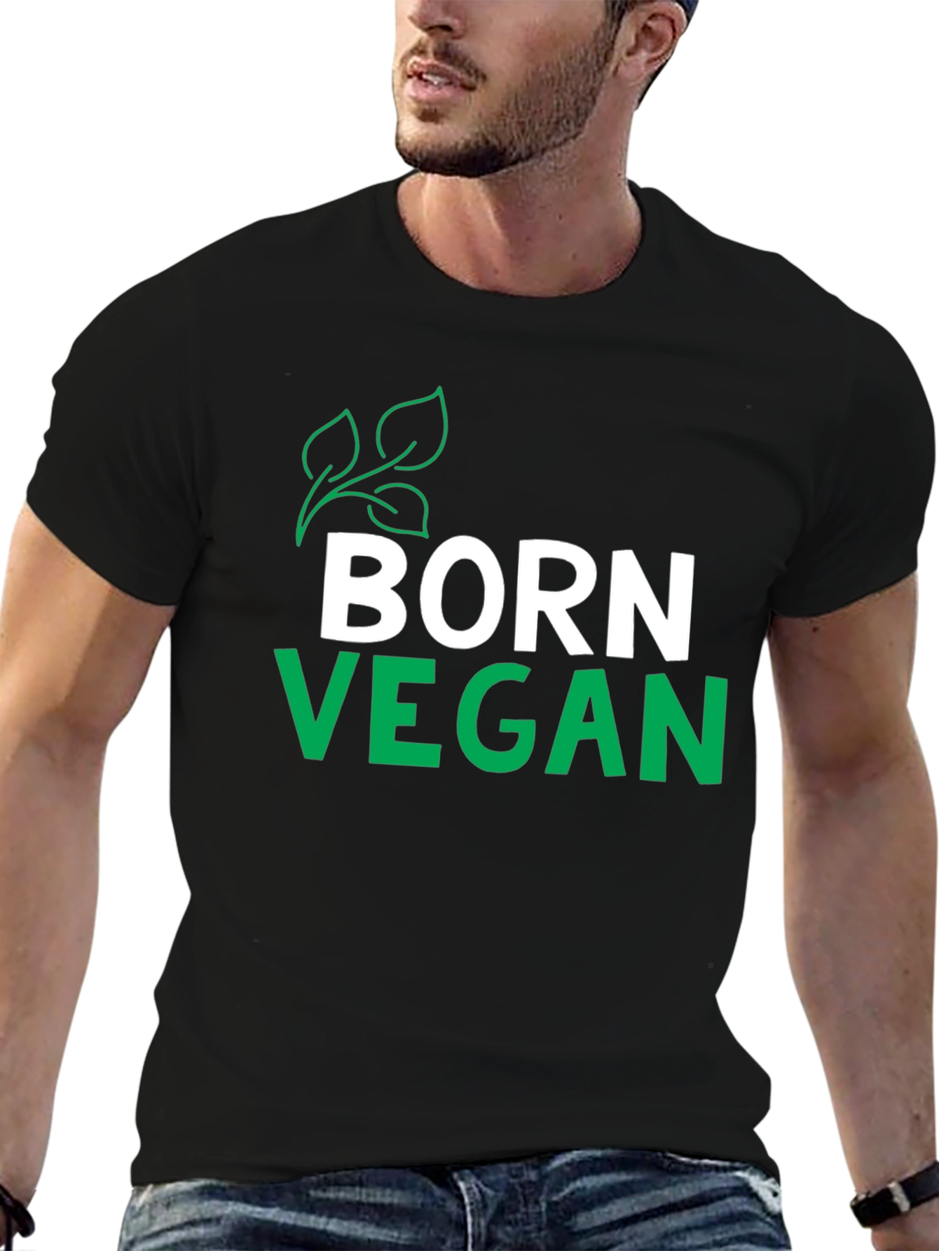 Born Vegan T-Shirt - Stylish & Comfortable