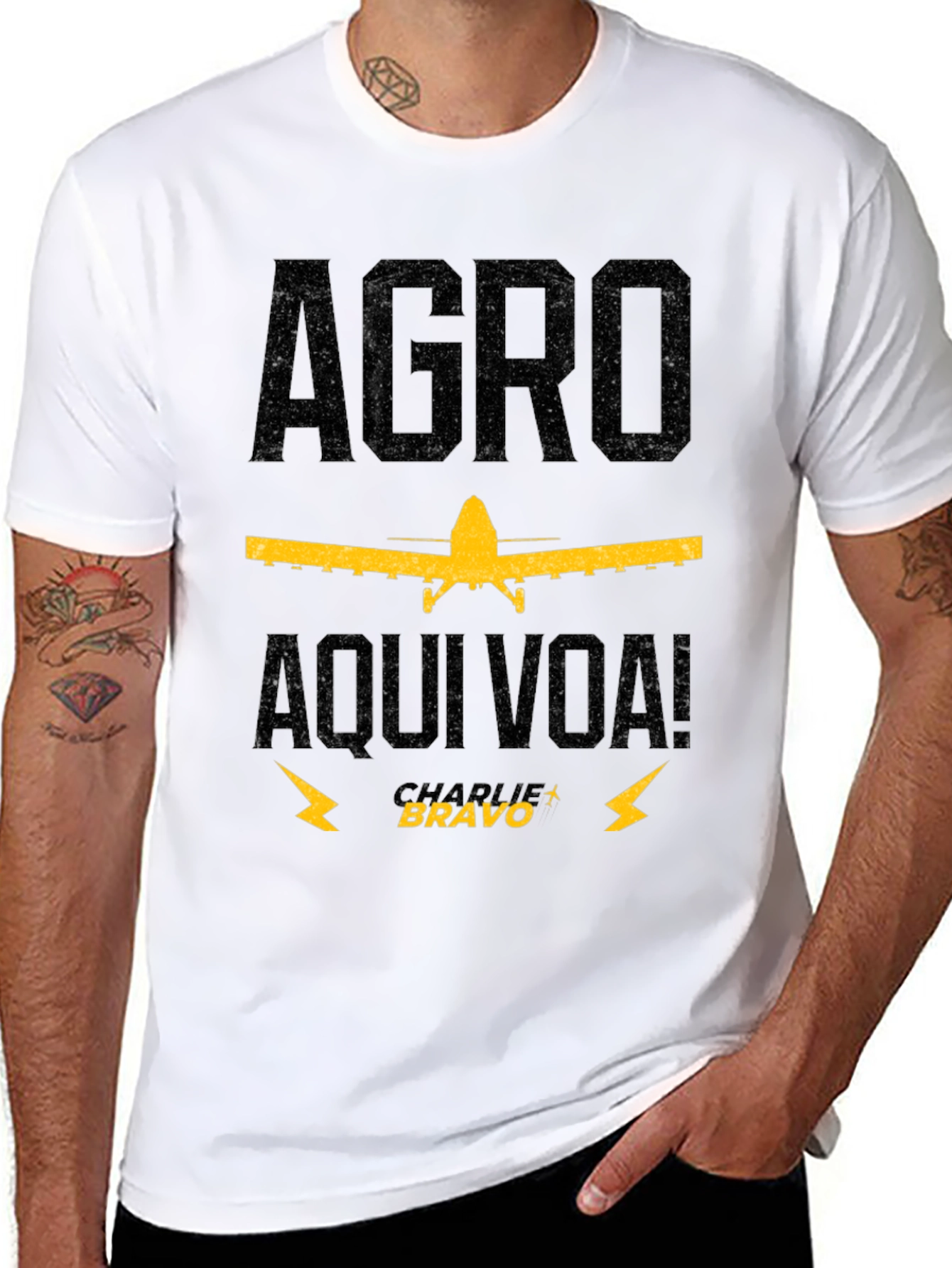 Agro Aviation T-Shirt - Crop Duster Graphic Tee
