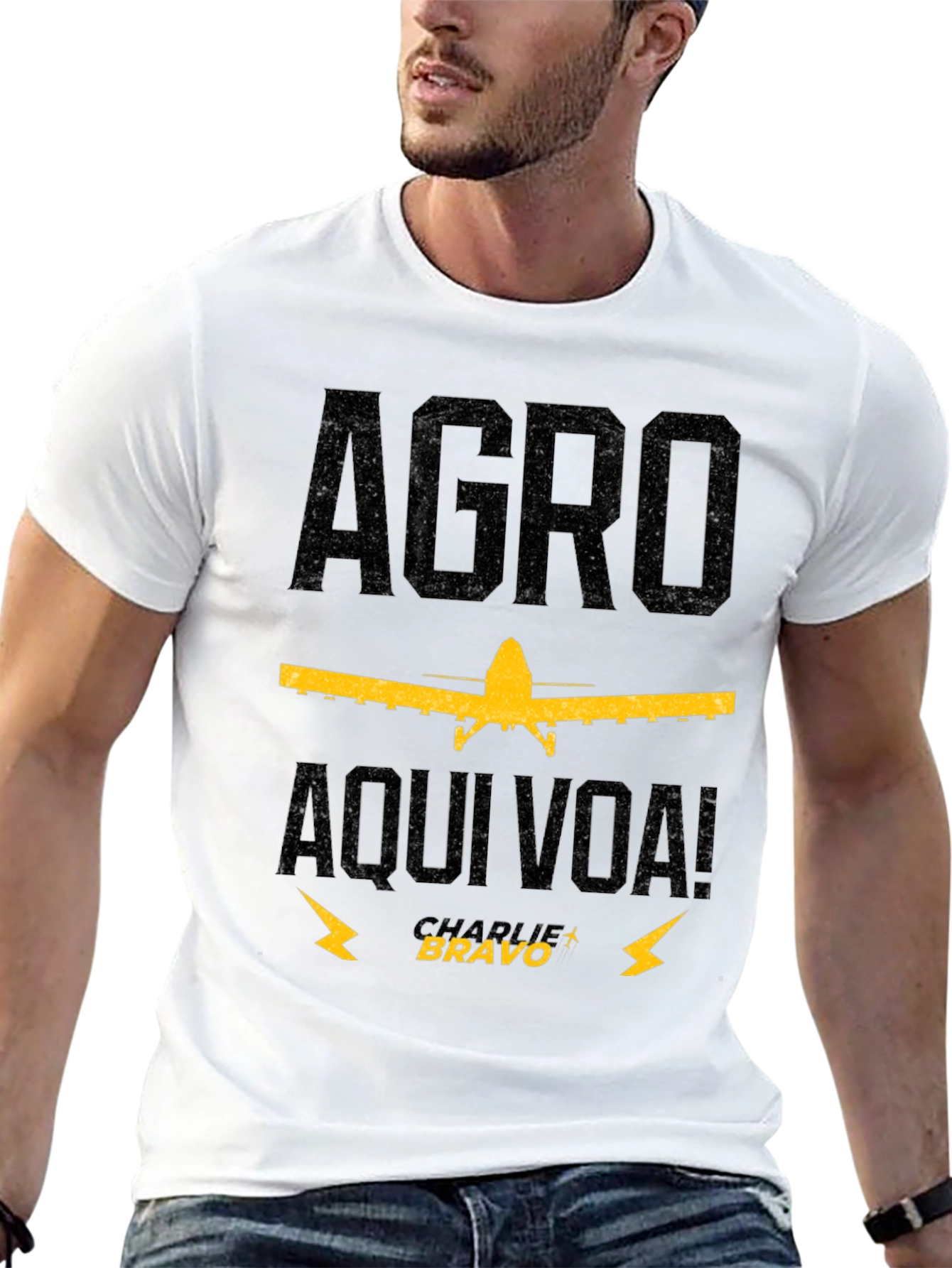 Agro Aviation T-Shirt - Crop Duster Graphic Tee