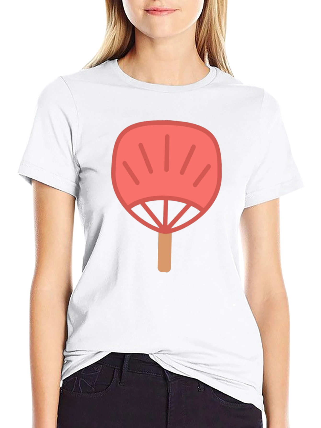 Fan Graphic Tee - Casual Style