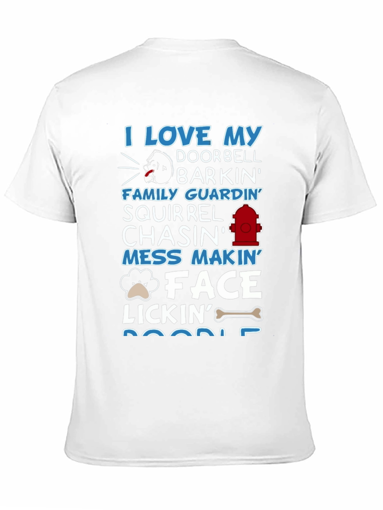 I Love My Dog Graphic T-Shirt