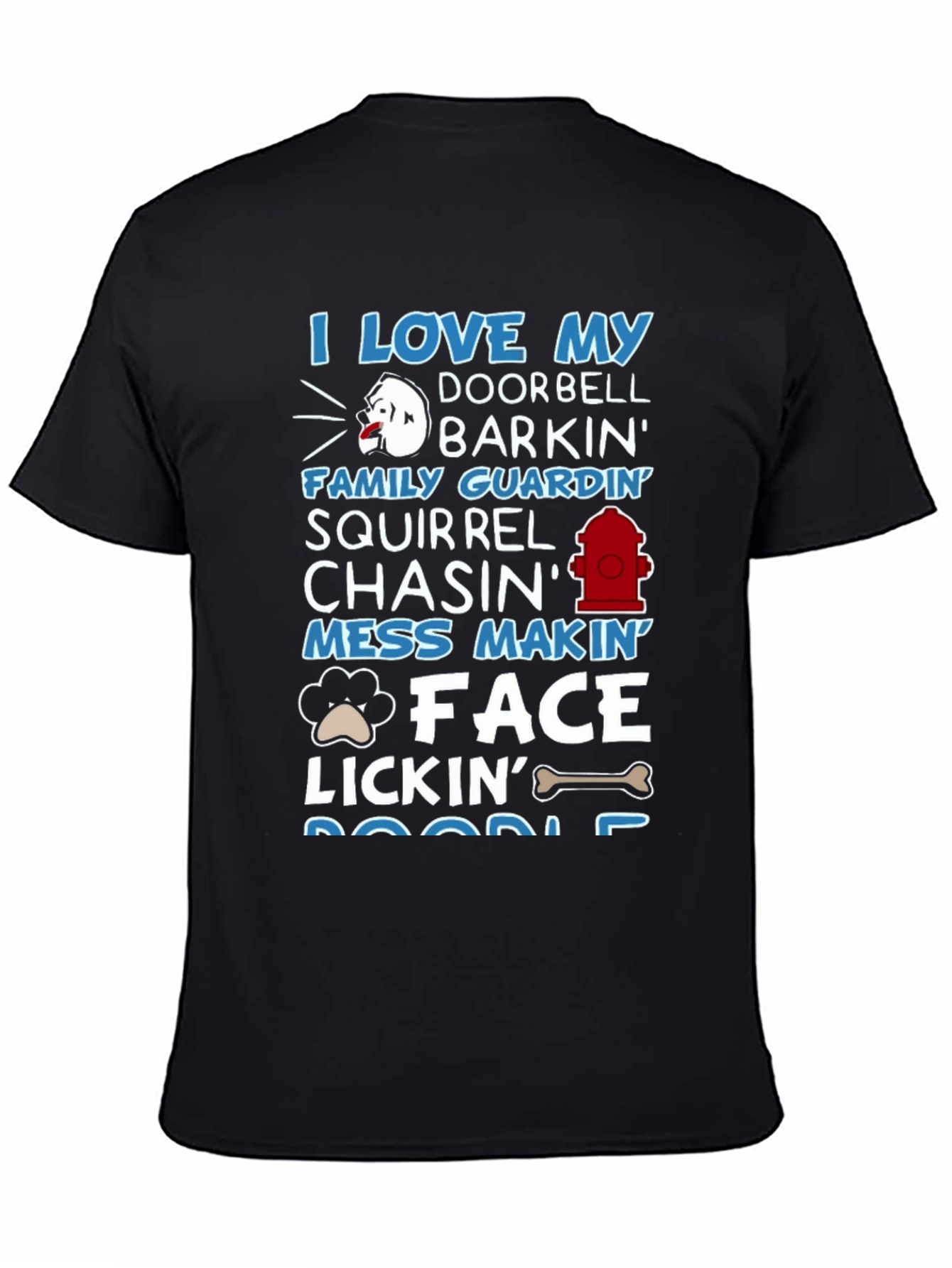 I Love My Dog Graphic T-Shirt