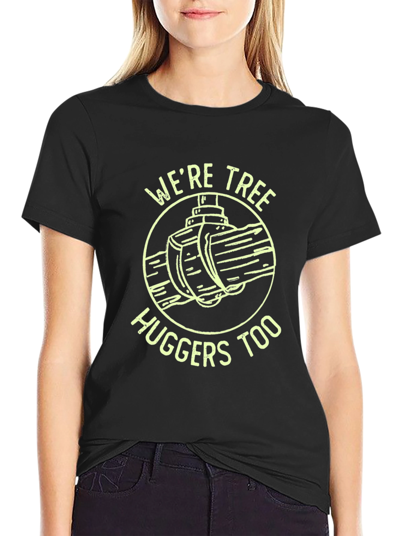 Were Tree Huggers Too Black T-Shirt