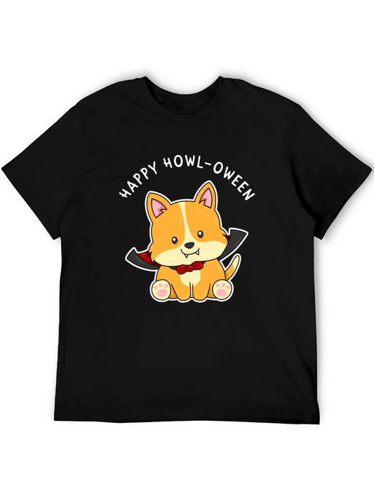 Happy Howl-oween Dog T-Shirt