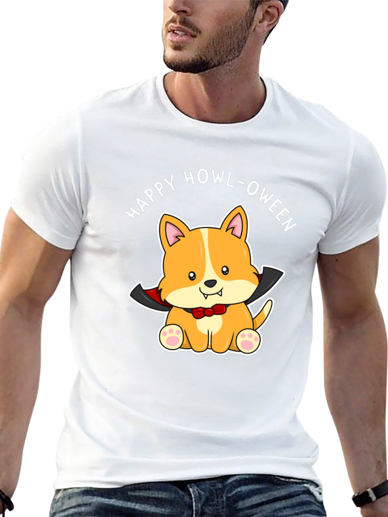 Happy Howl-oween Dog T-Shirt