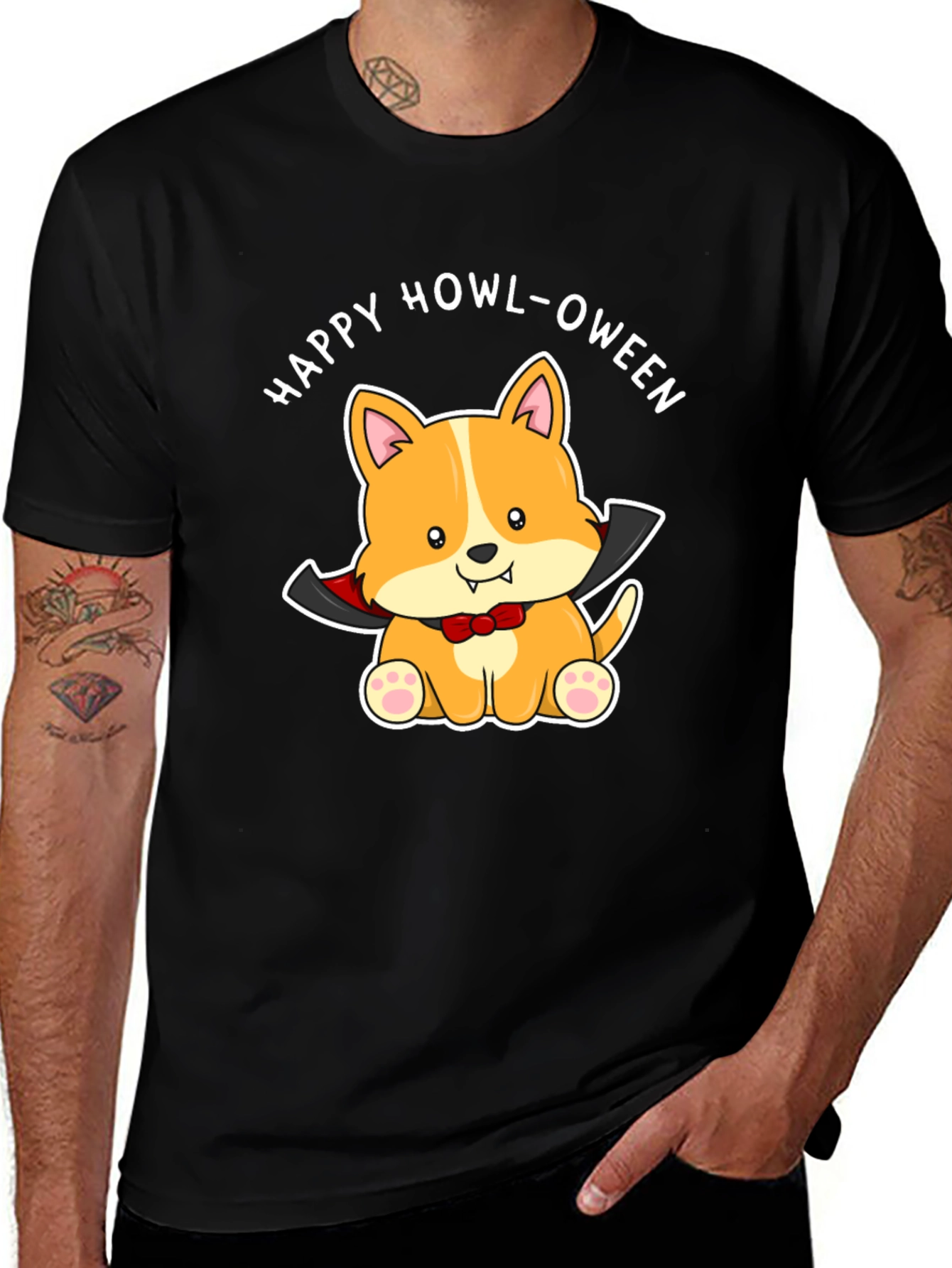Happy Howl-oween Dog T-Shirt