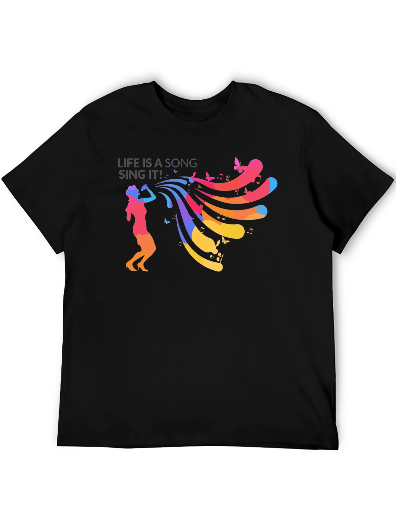 Life Is A Song Sing It! Graphic Tee