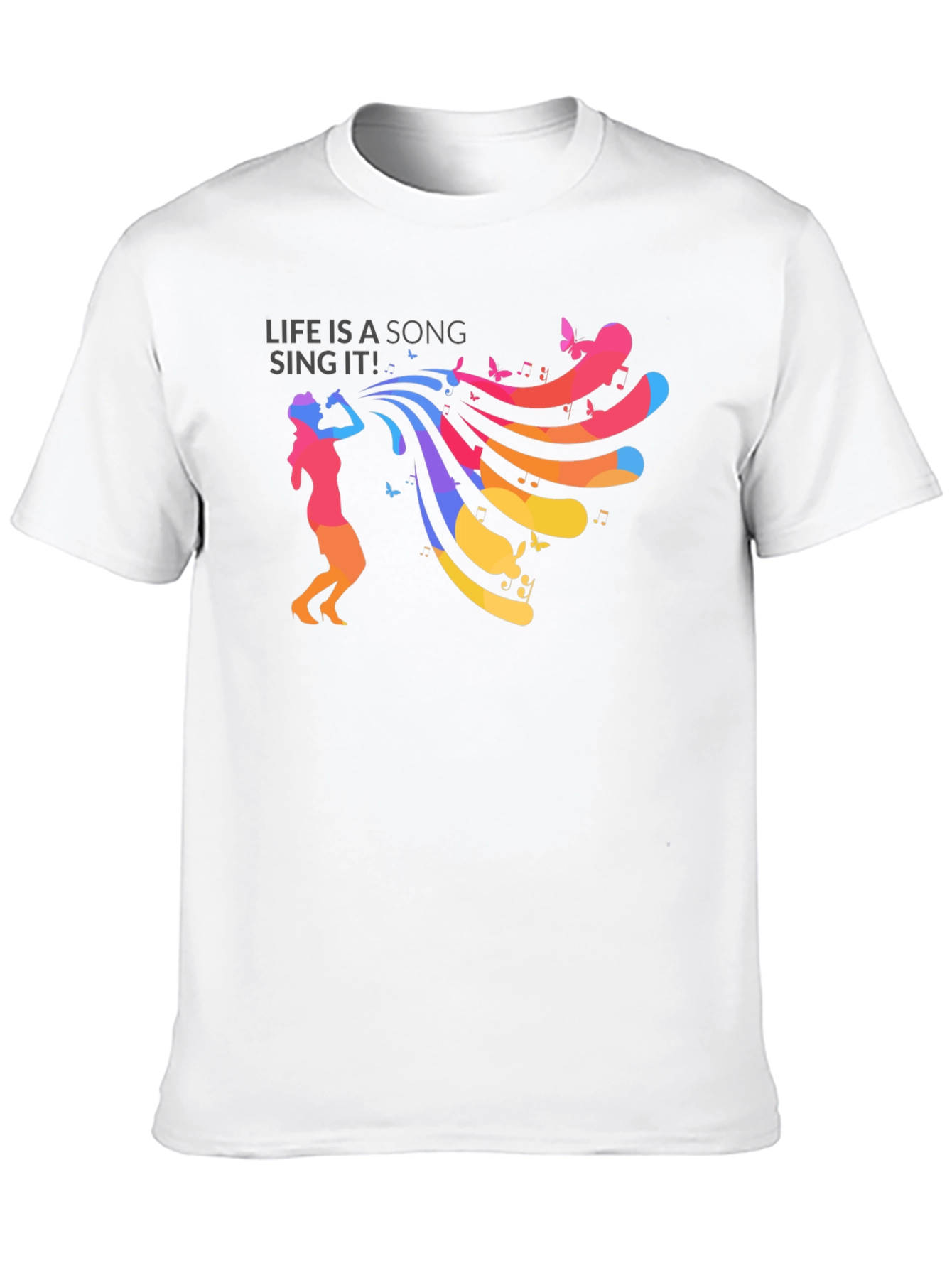 Life Is A Song Sing It! Graphic Tee