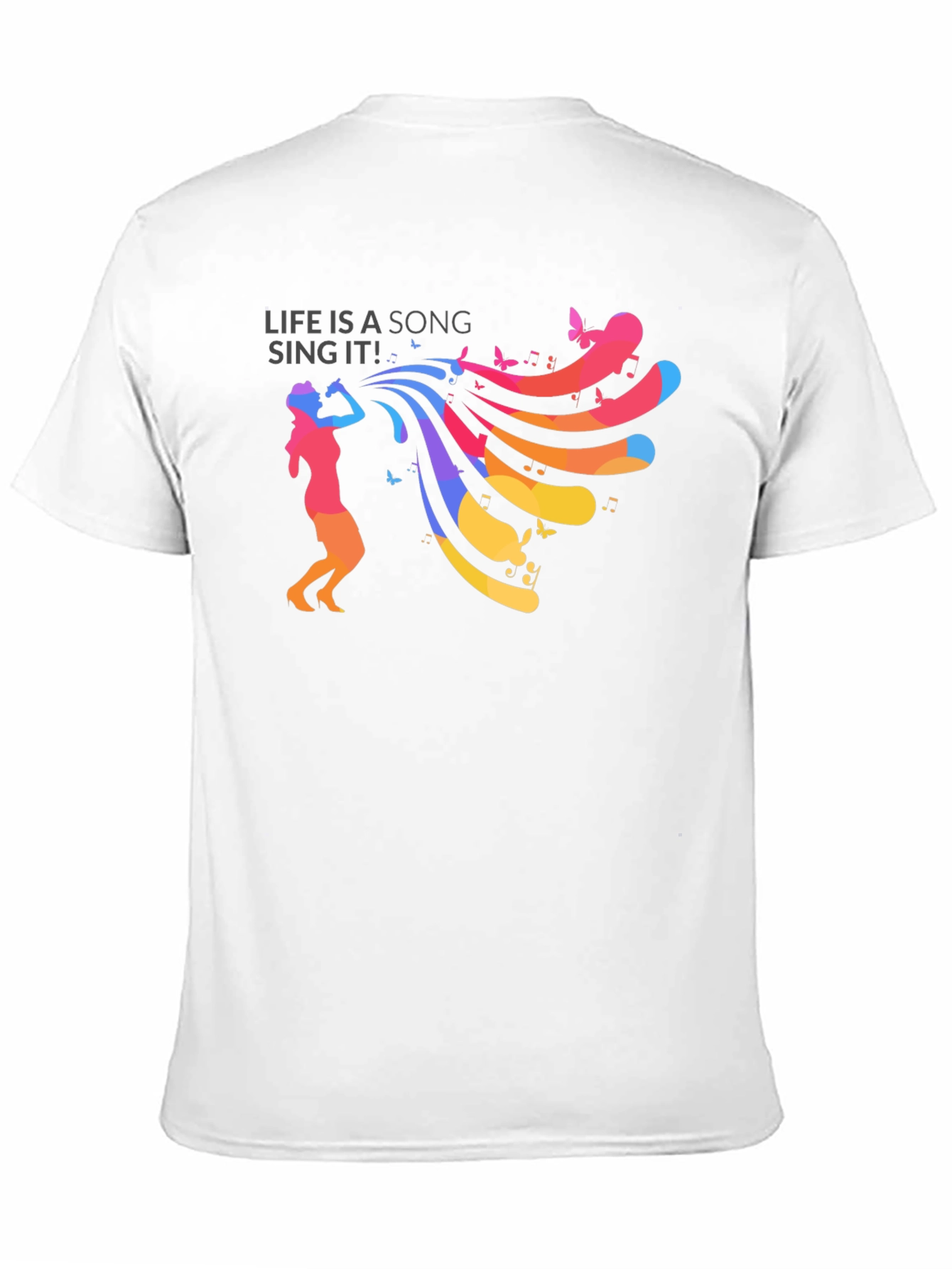 Life Is A Song Sing It! Graphic Tee
