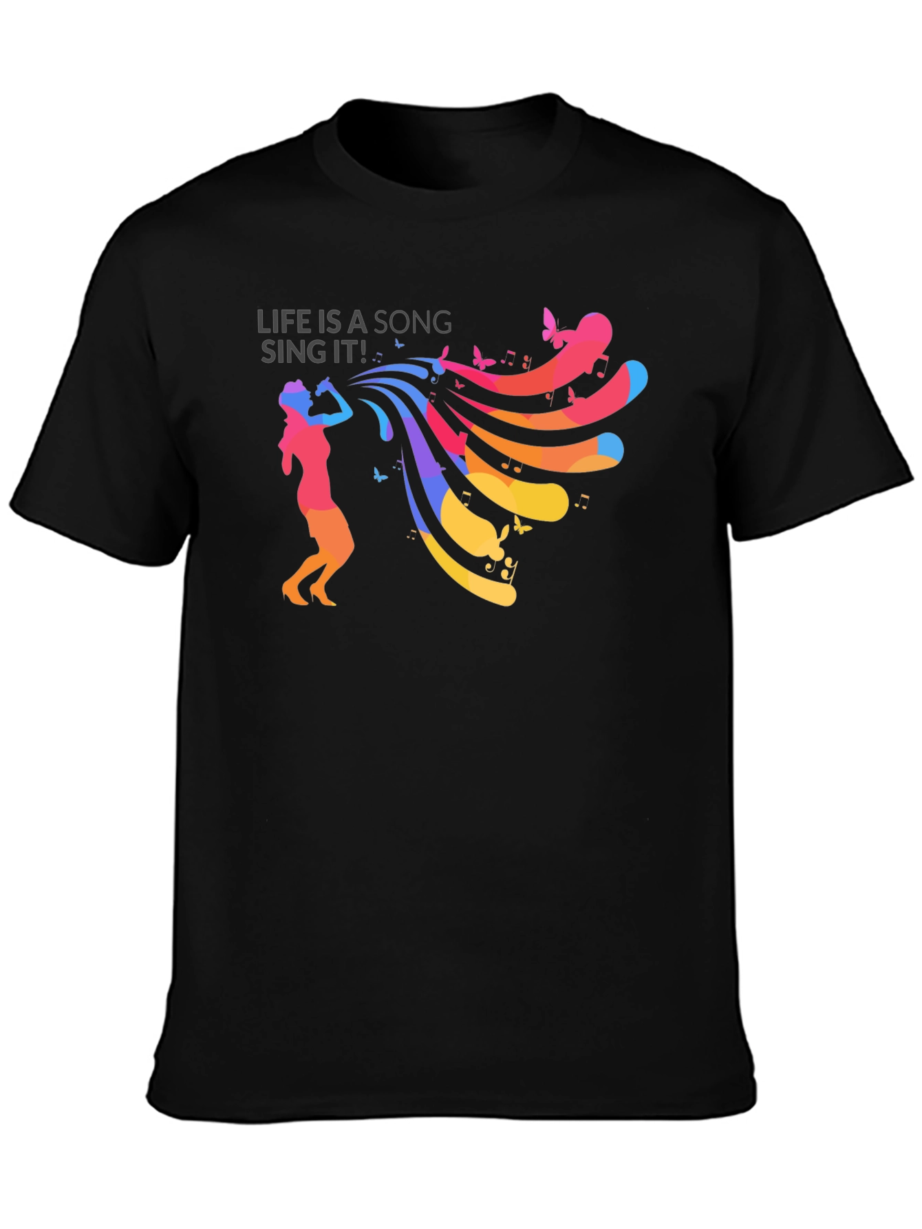 Life Is A Song Sing It! Graphic Tee