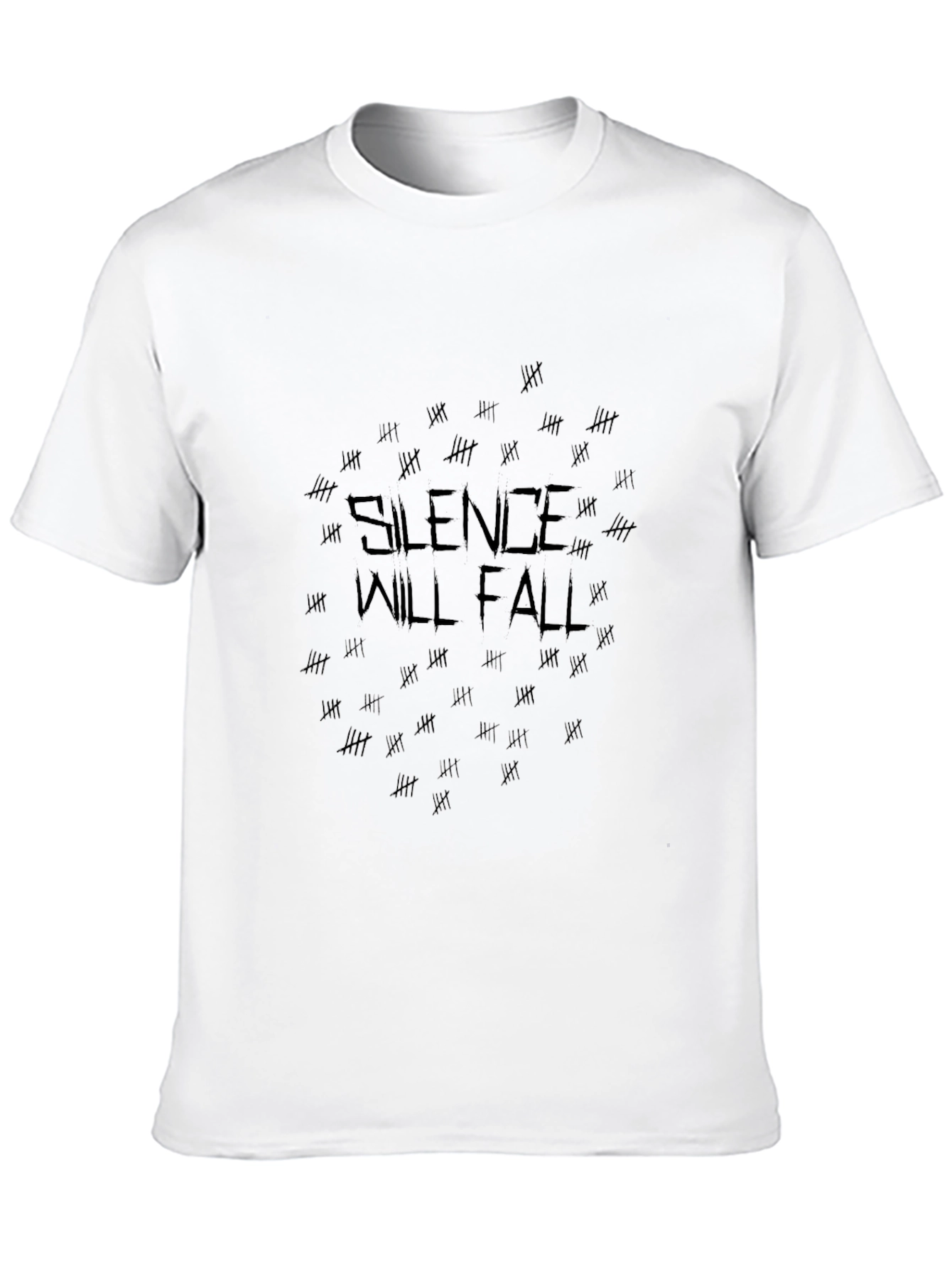 Silence Will Fall Graphic T-Shirt - Black