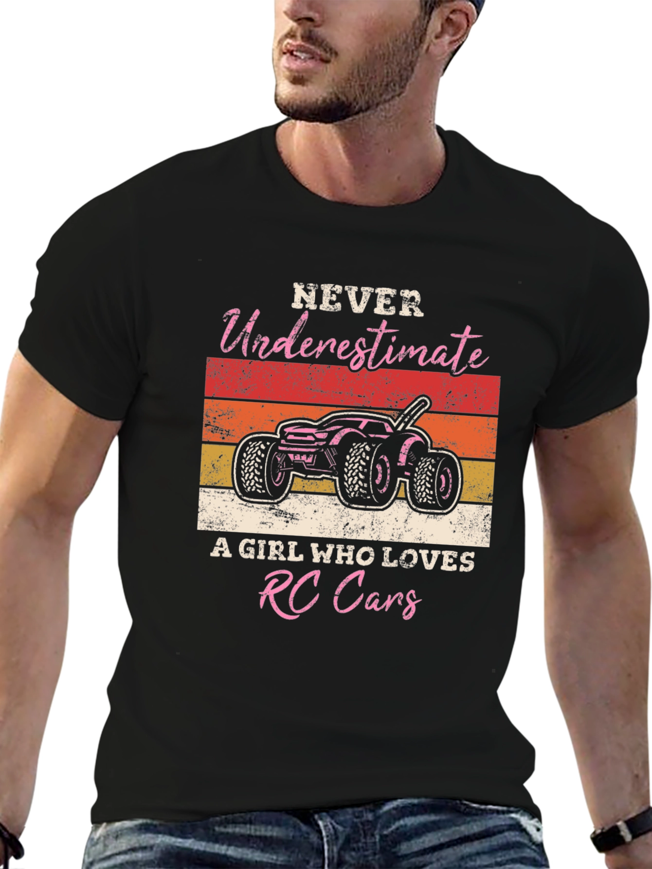 RC Cars Girl T-Shirt - Never Underestimate Her!