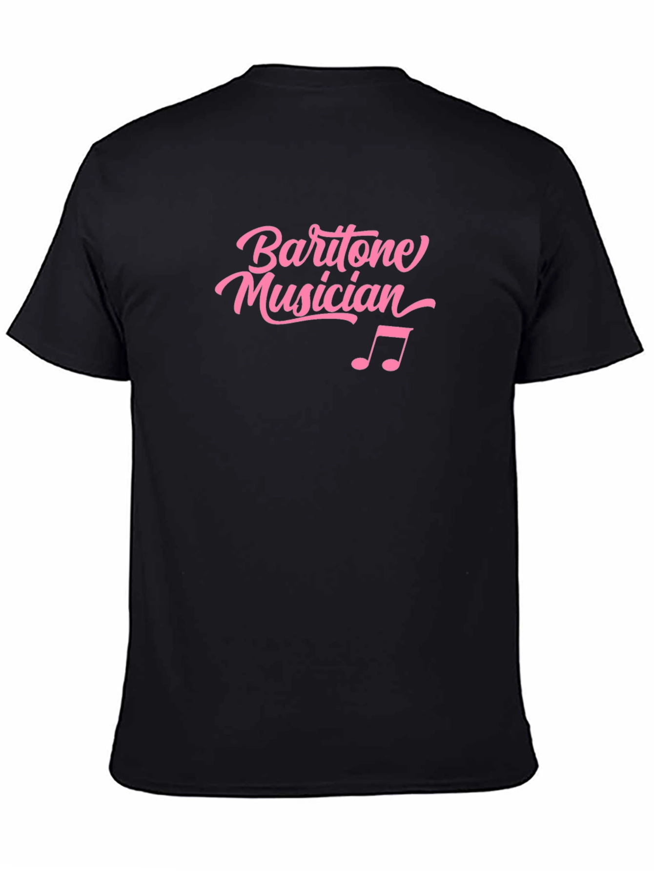 Baritone Musician Black T-Shirt Music Lover Gift