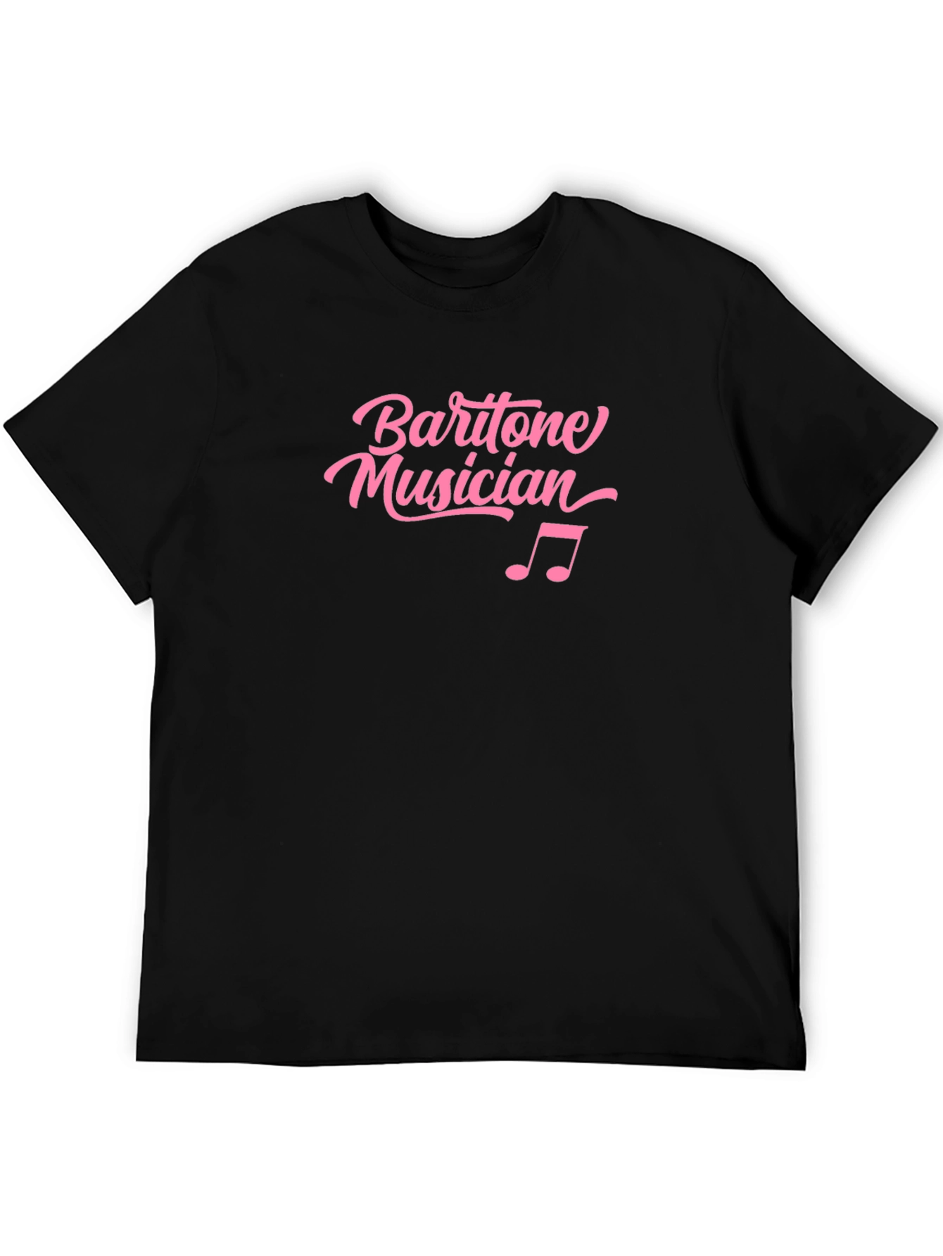 Baritone Musician Black T-Shirt Music Lover Gift