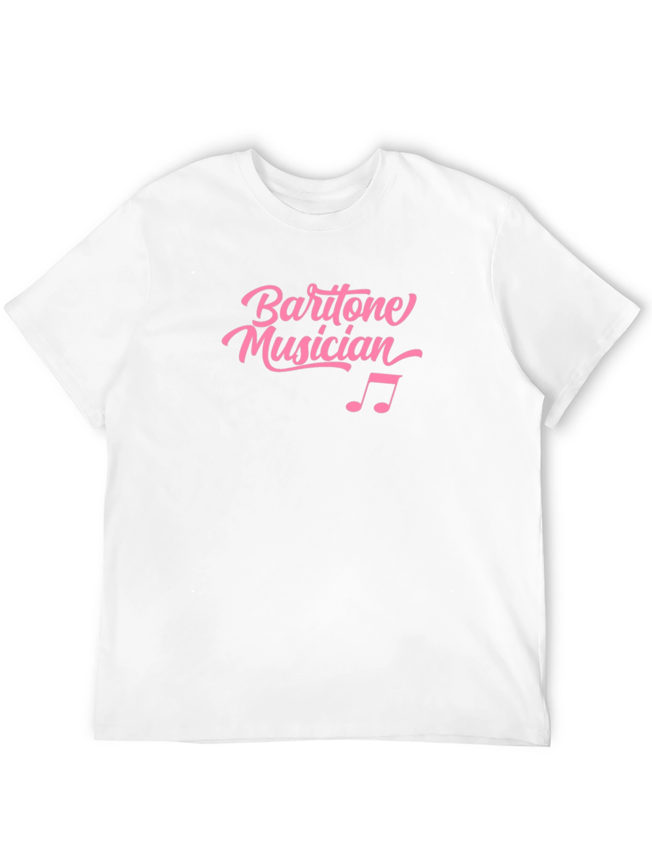 Baritone Musician Black T-Shirt Music Lover Gift