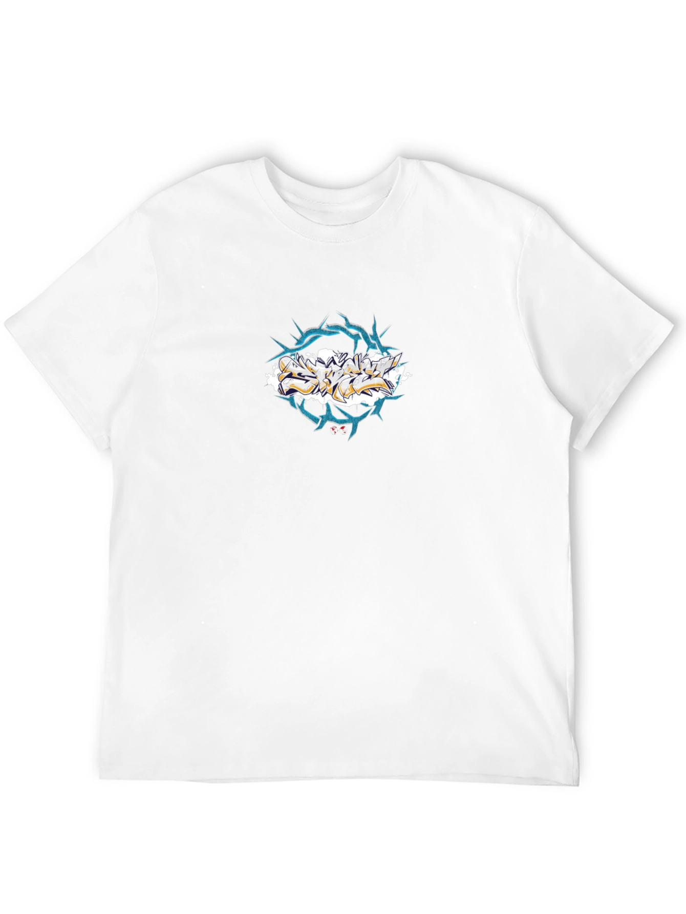 Edgy Graphic Tee - Crown Design