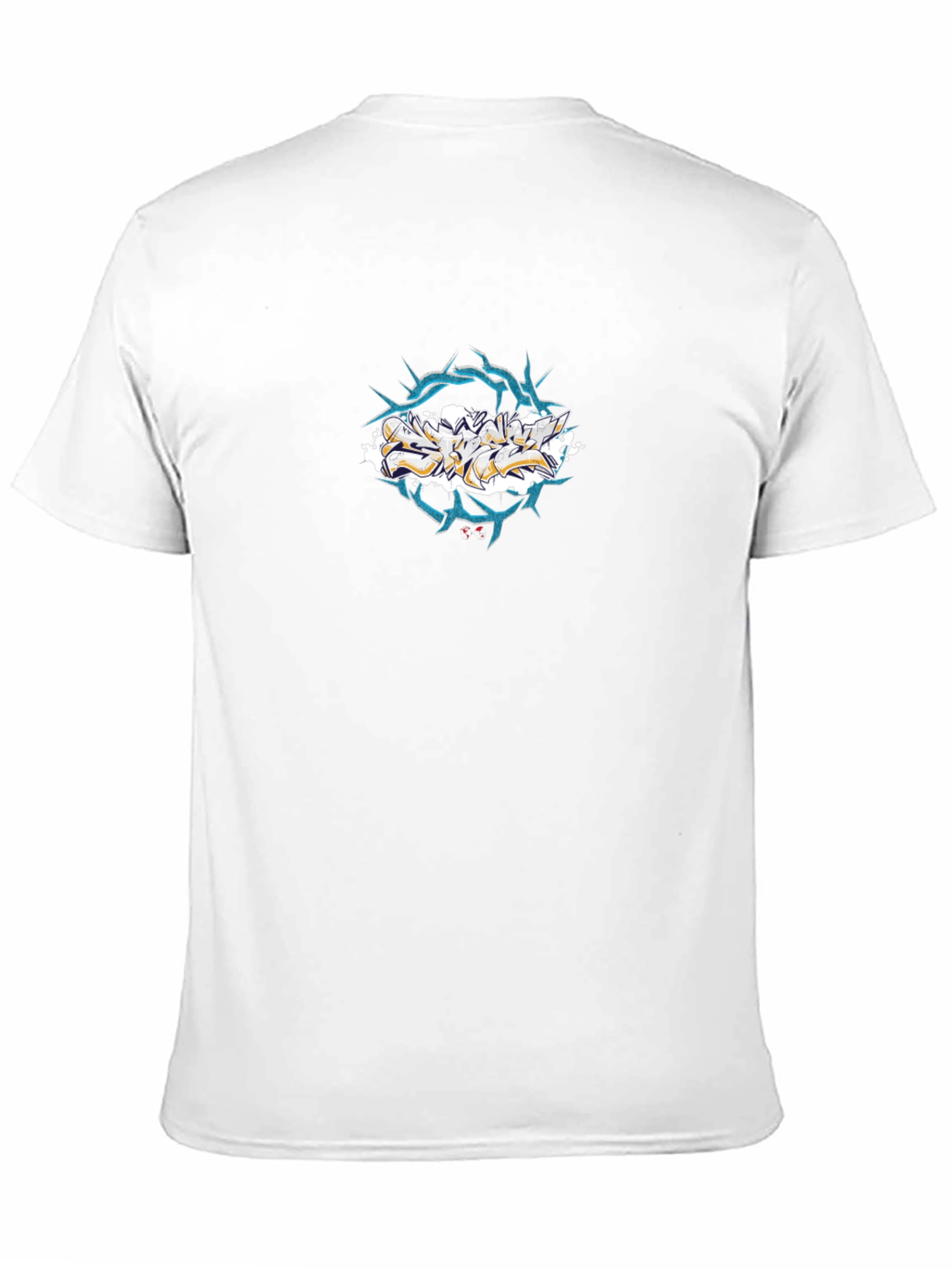 Edgy Graphic Tee - Crown Design