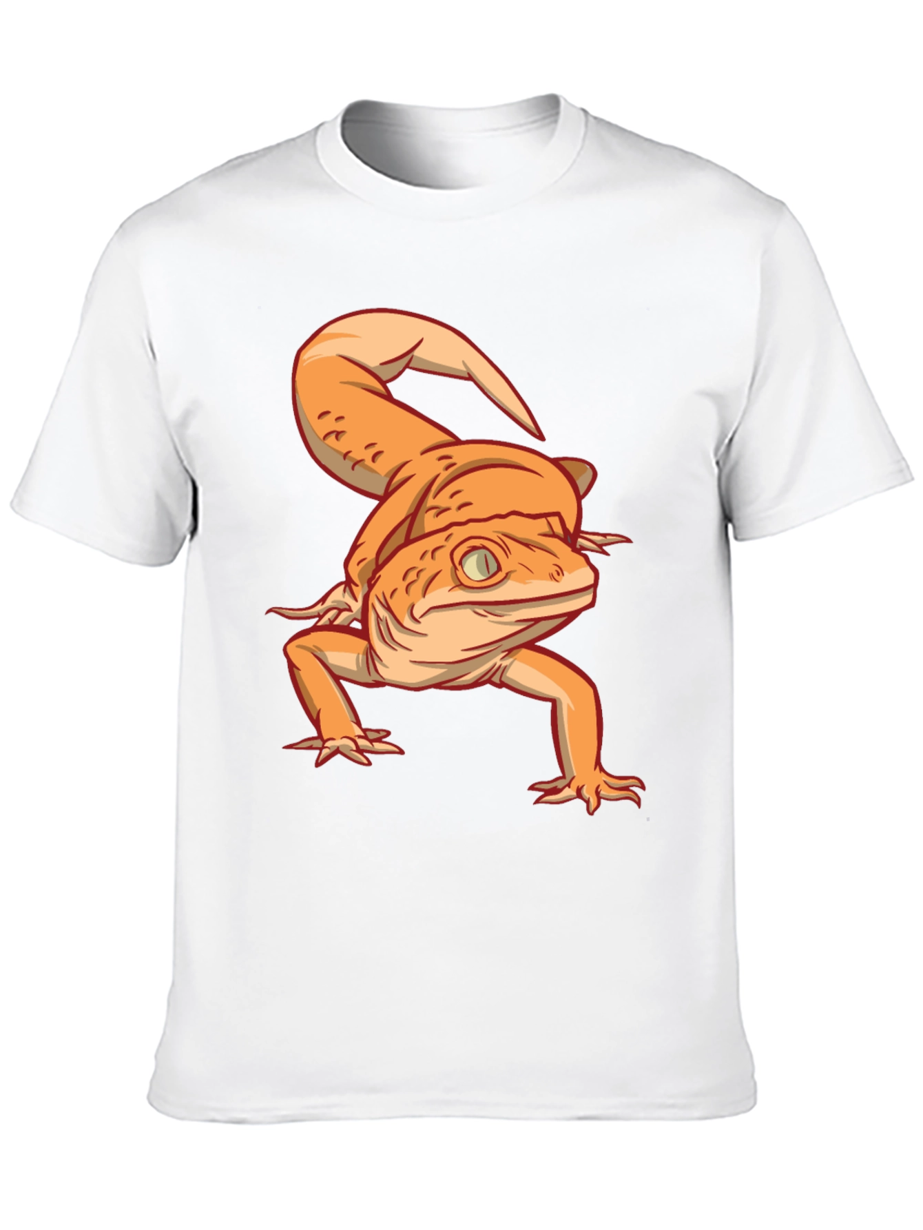 Gecko Graphic T-Shirt - Unique Reptile Design